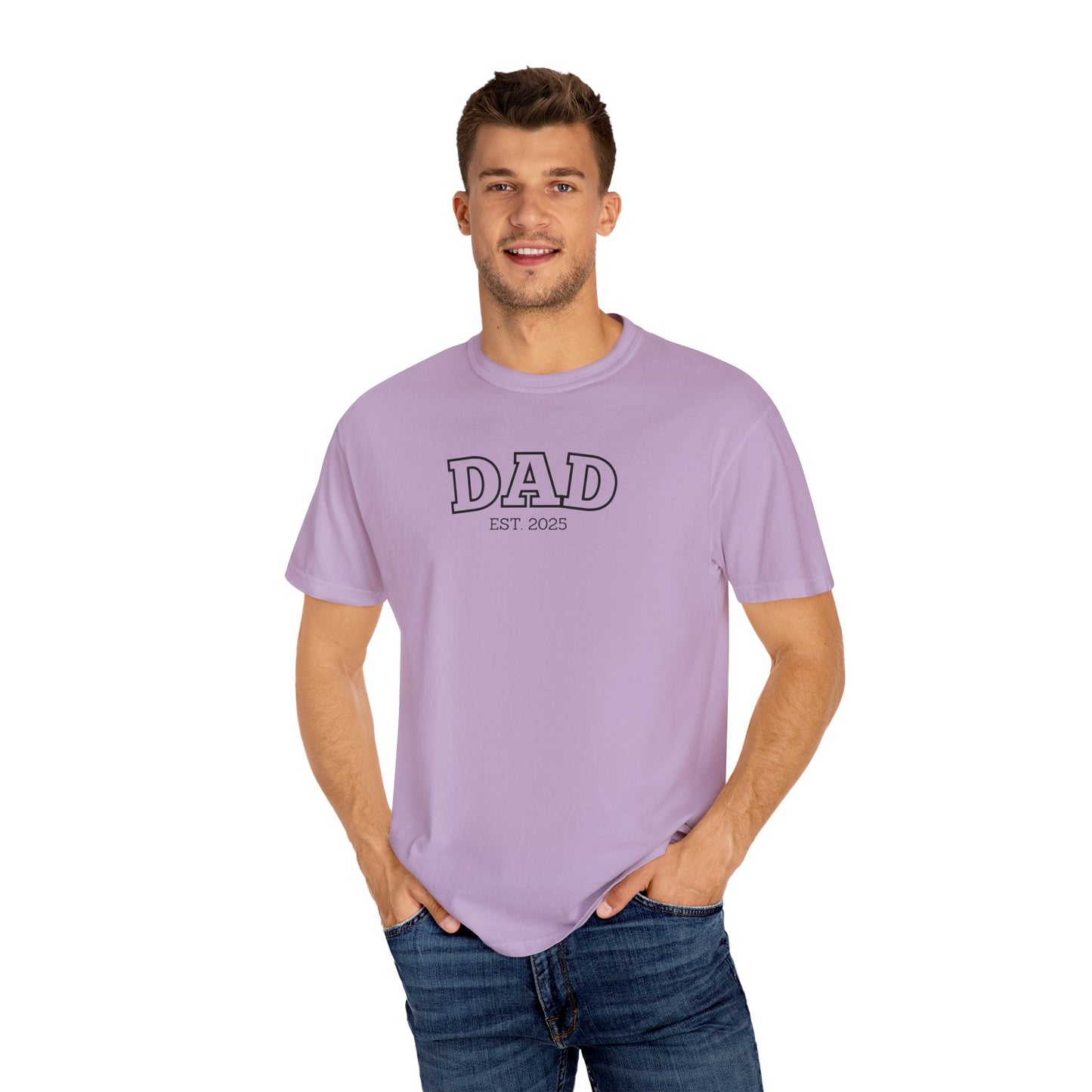 Personalized Dad T-Shirt - Black Logo