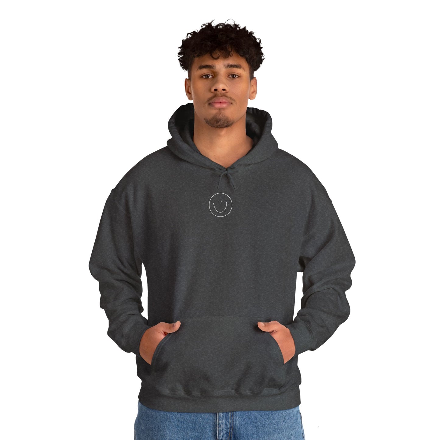 Smiley Hoodie (White Logo)