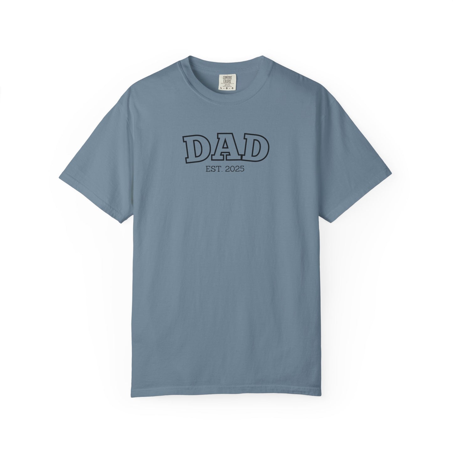 Personalized Dad T-Shirt - Black Logo
