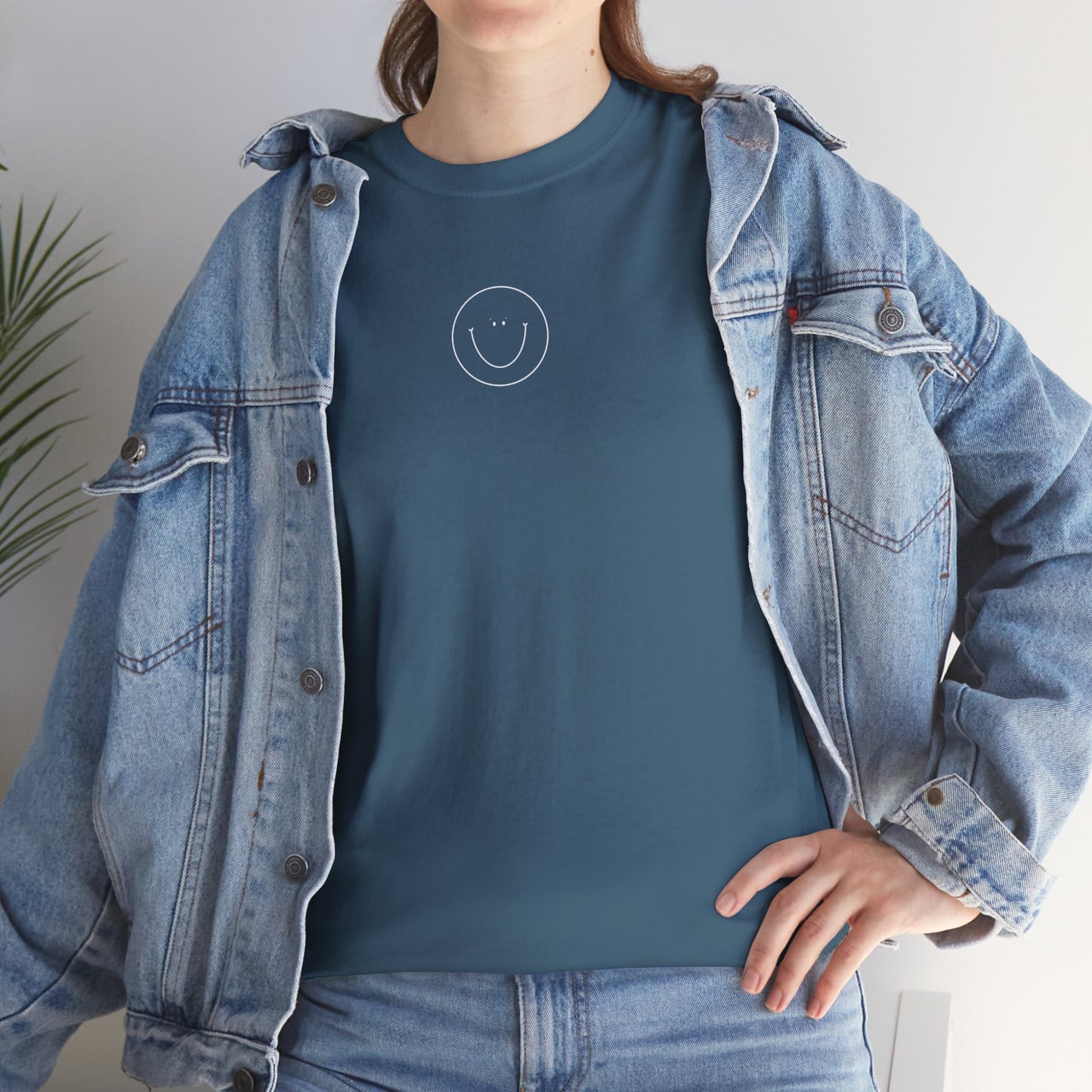 Smiley Tee (White Logo)