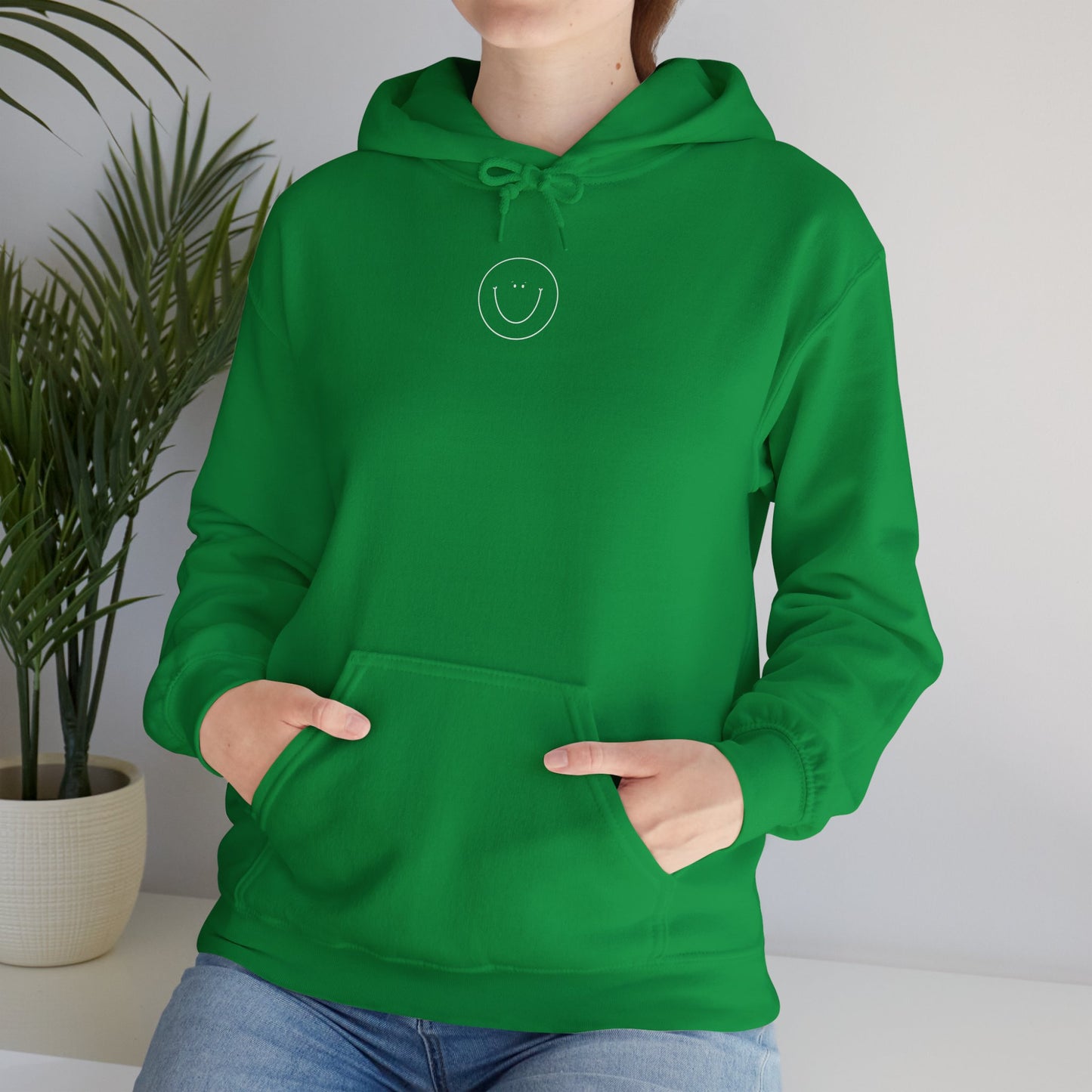 Smiley Hoodie (White Logo)