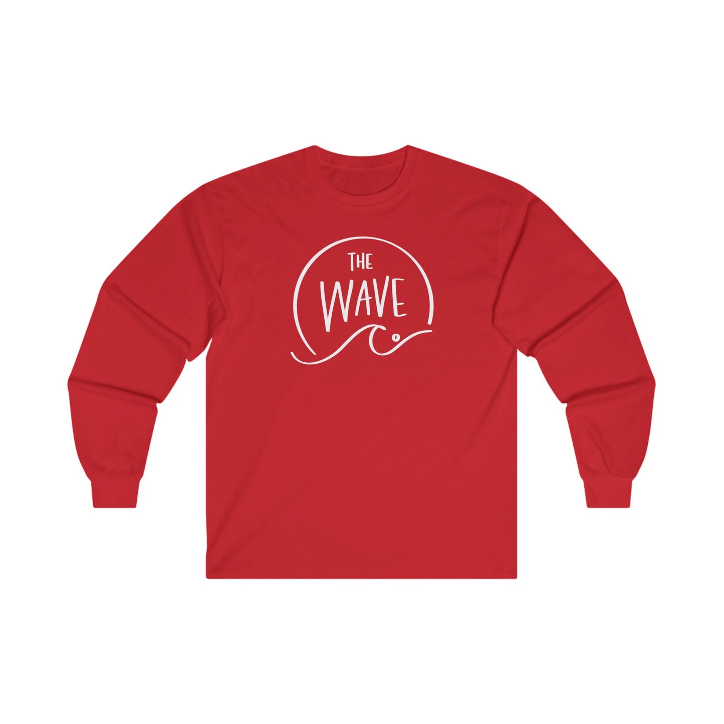 The Wave Co - Long Sleeve Tee (White Logo)