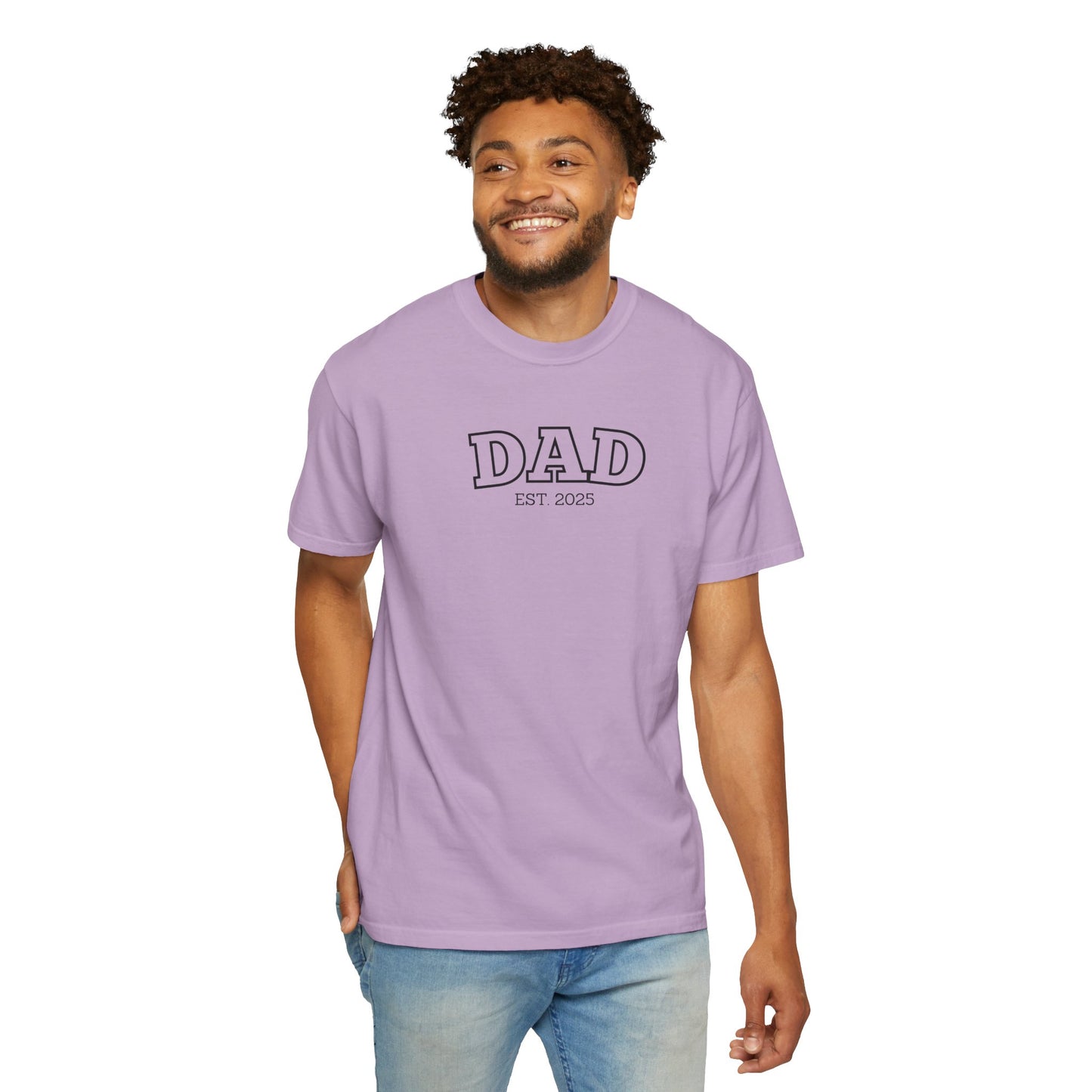 Personalized Dad T-Shirt - Black Logo