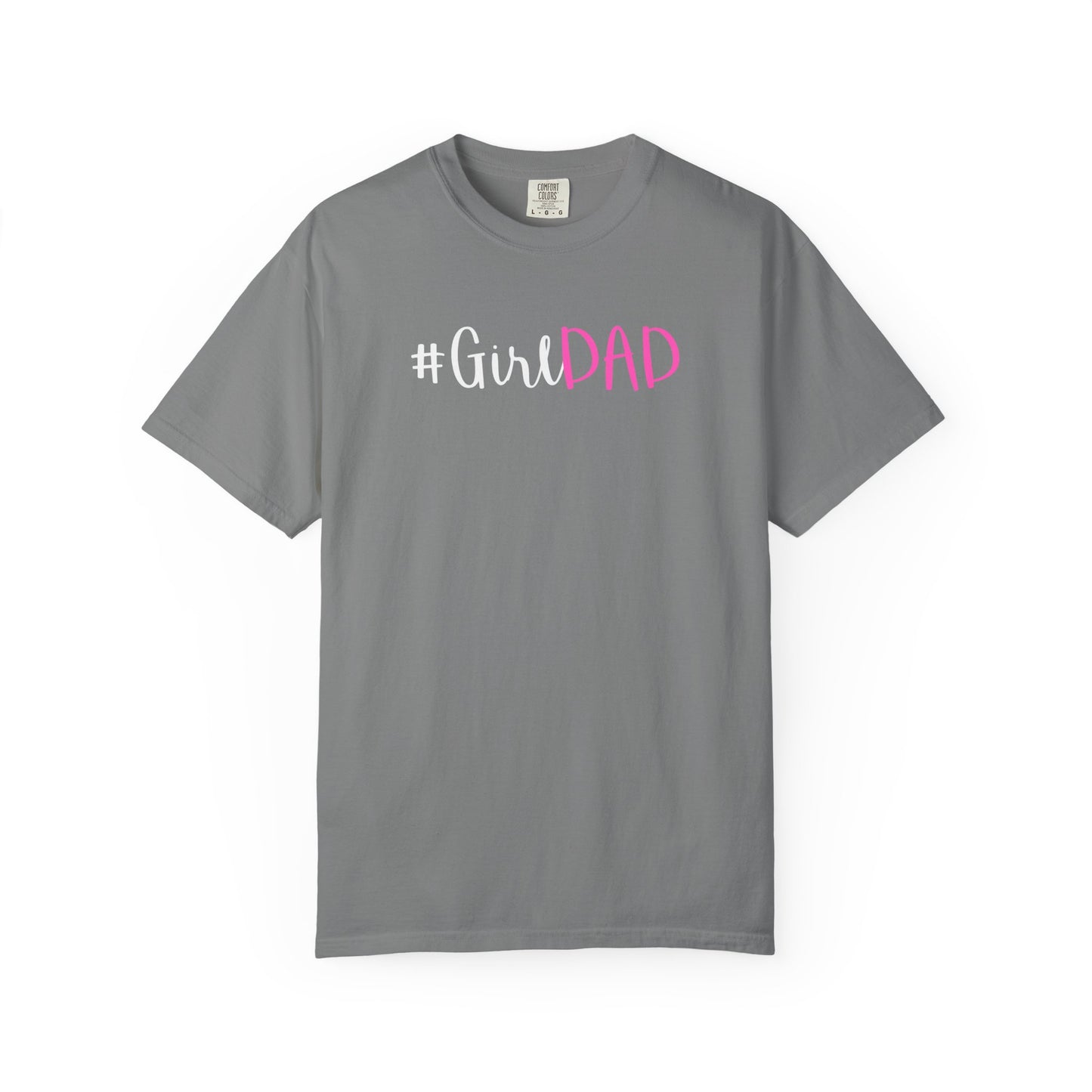 #GirlDad T-shirt - White Logo