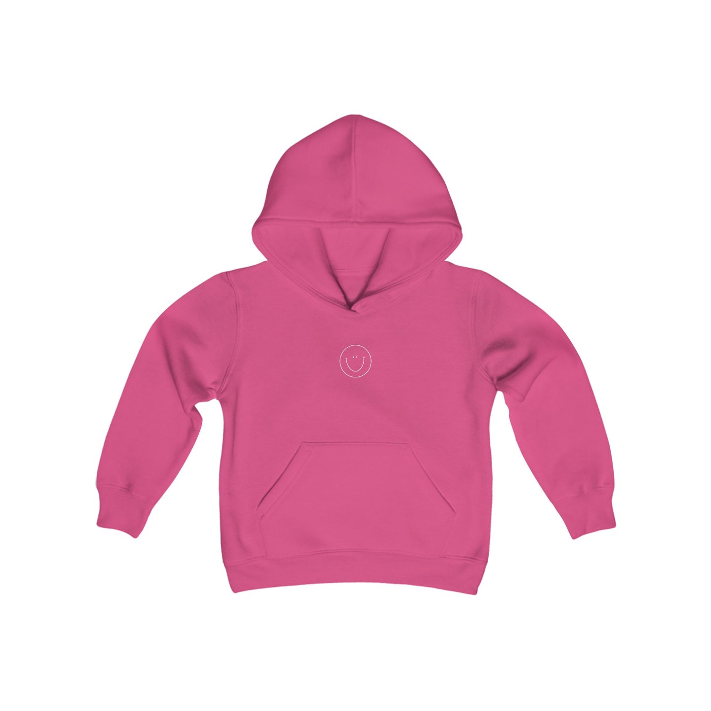 Youth Smiley Hoodie (White Logo)