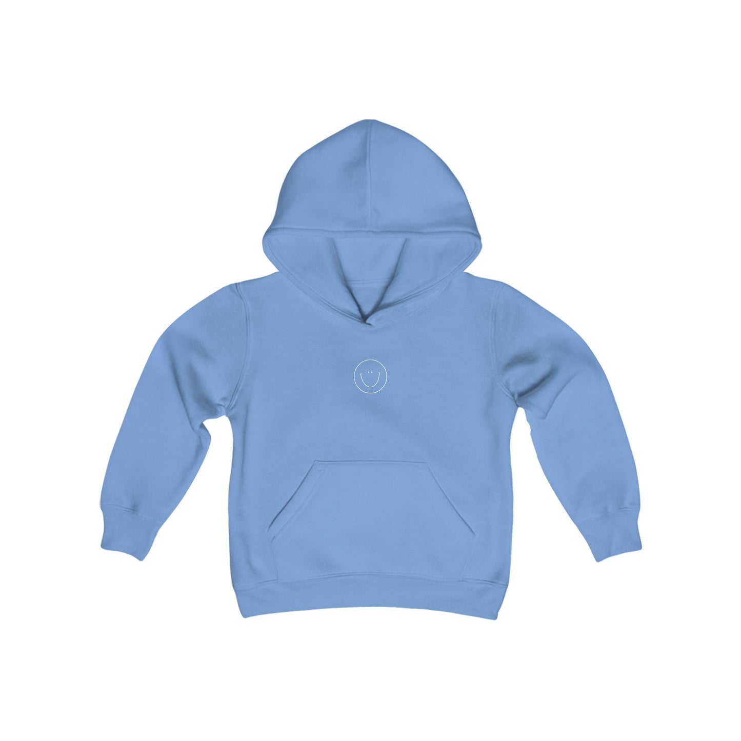 Youth Smiley Hoodie (White Logo)