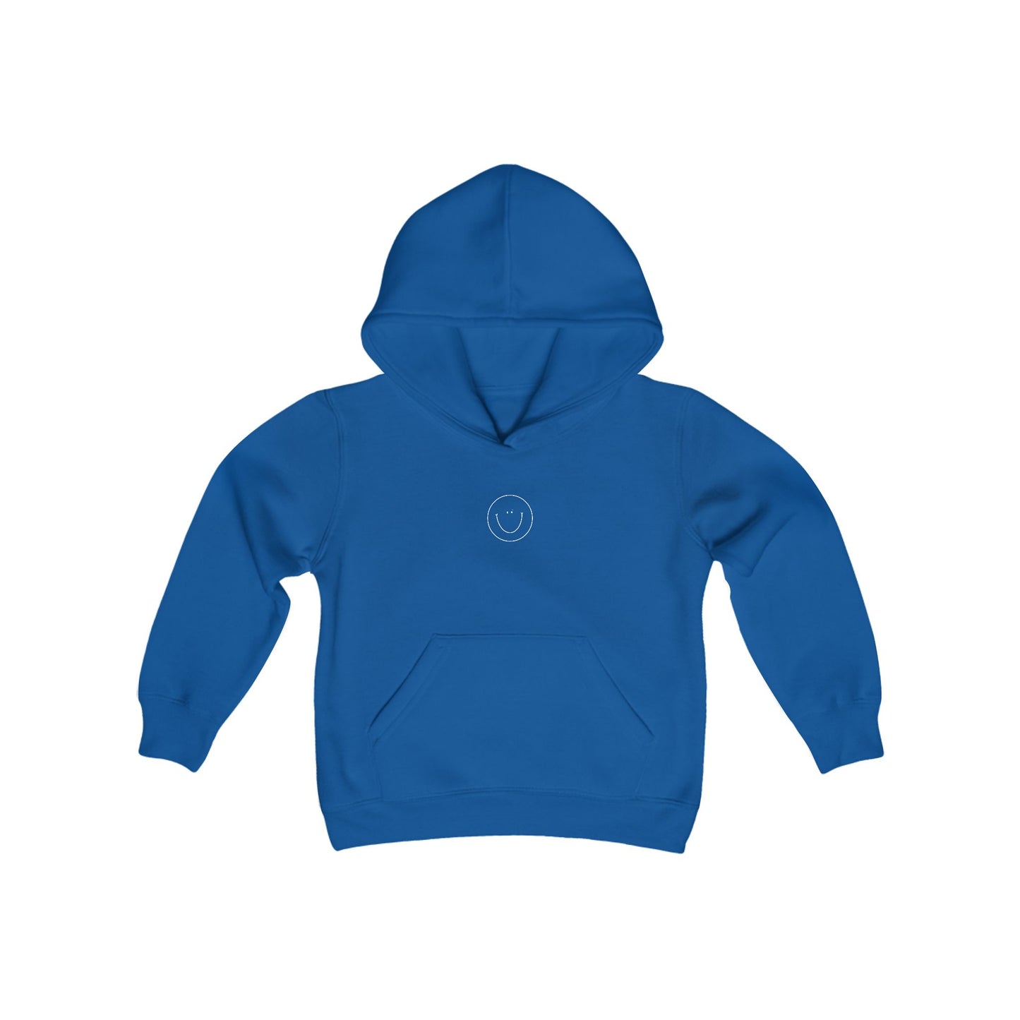 Youth Smiley Hoodie (White Logo)