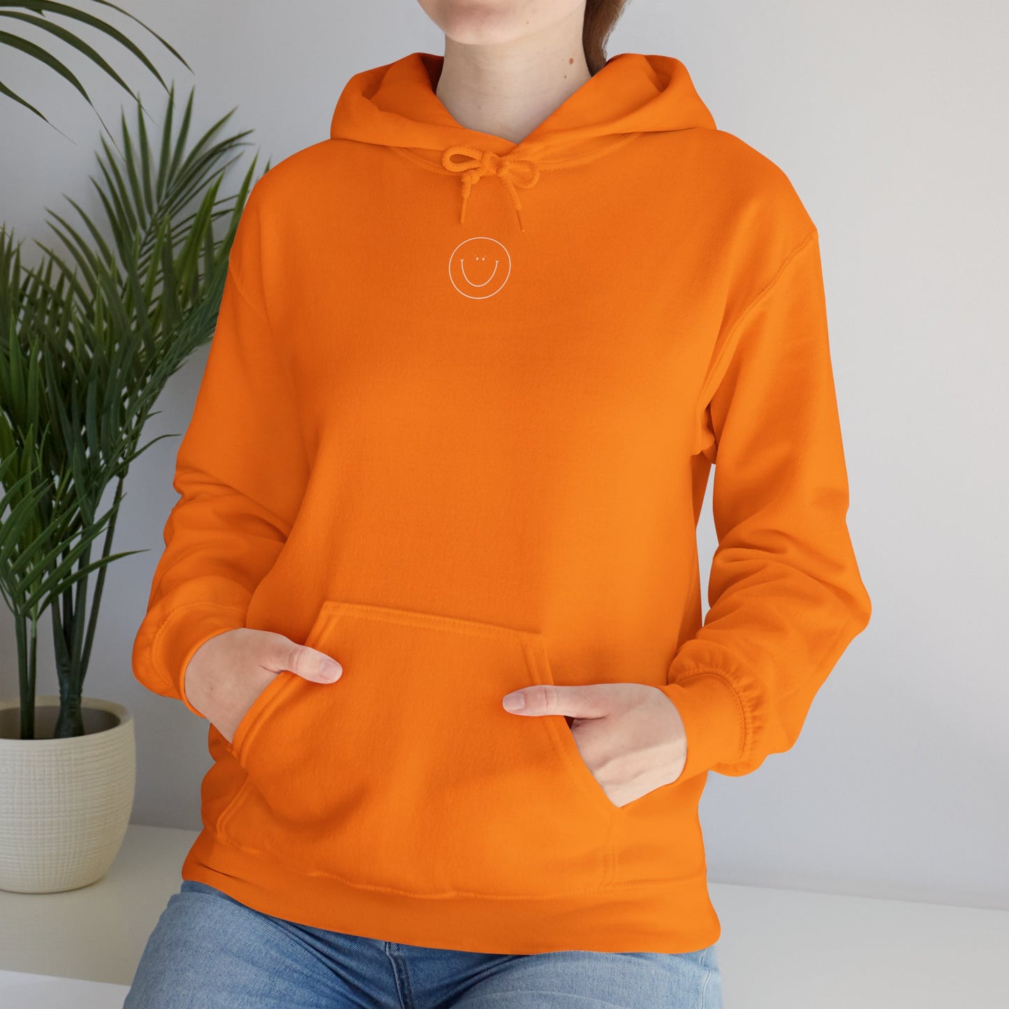 Smiley Hoodie (White Logo)