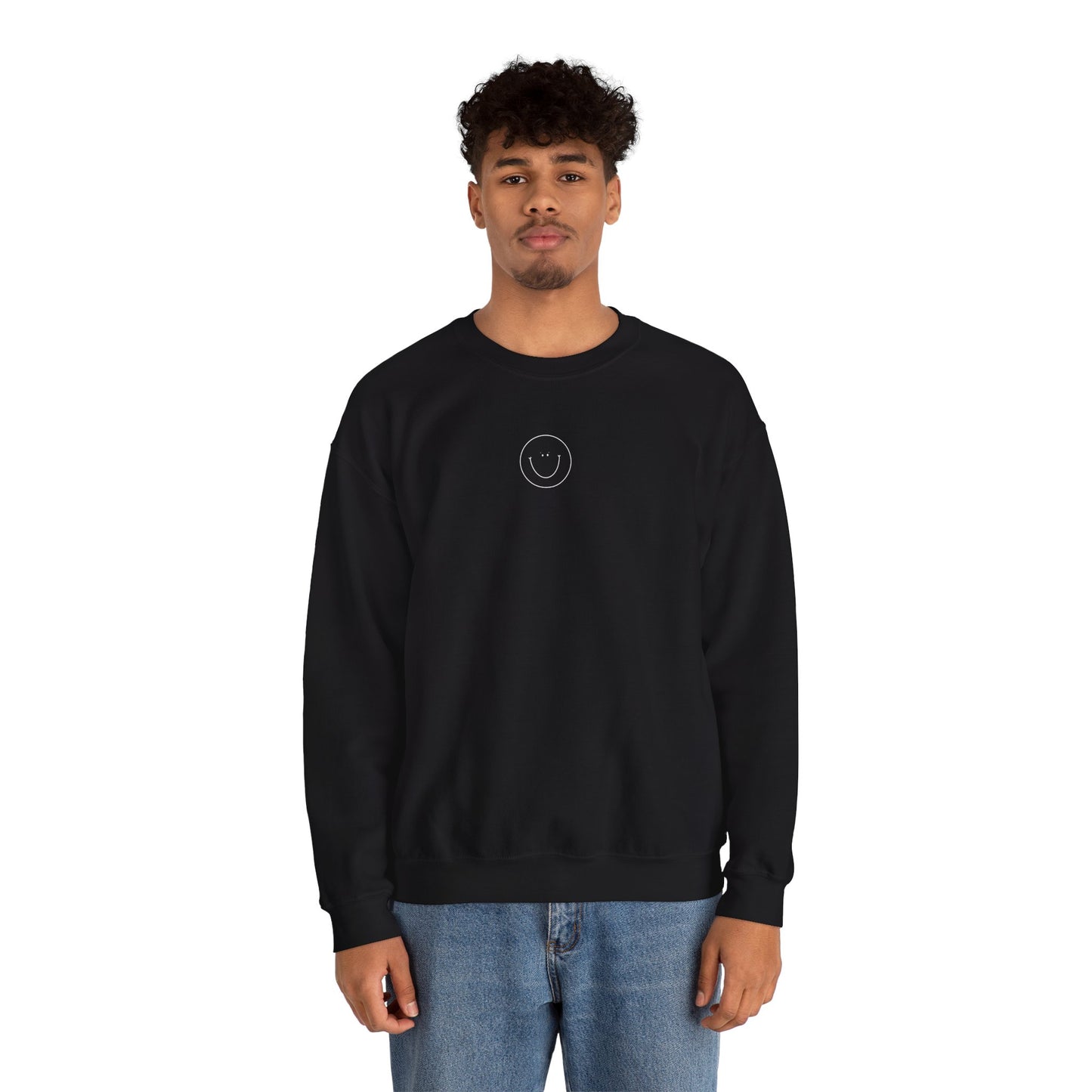 Smiley Crewneck (White Logo)