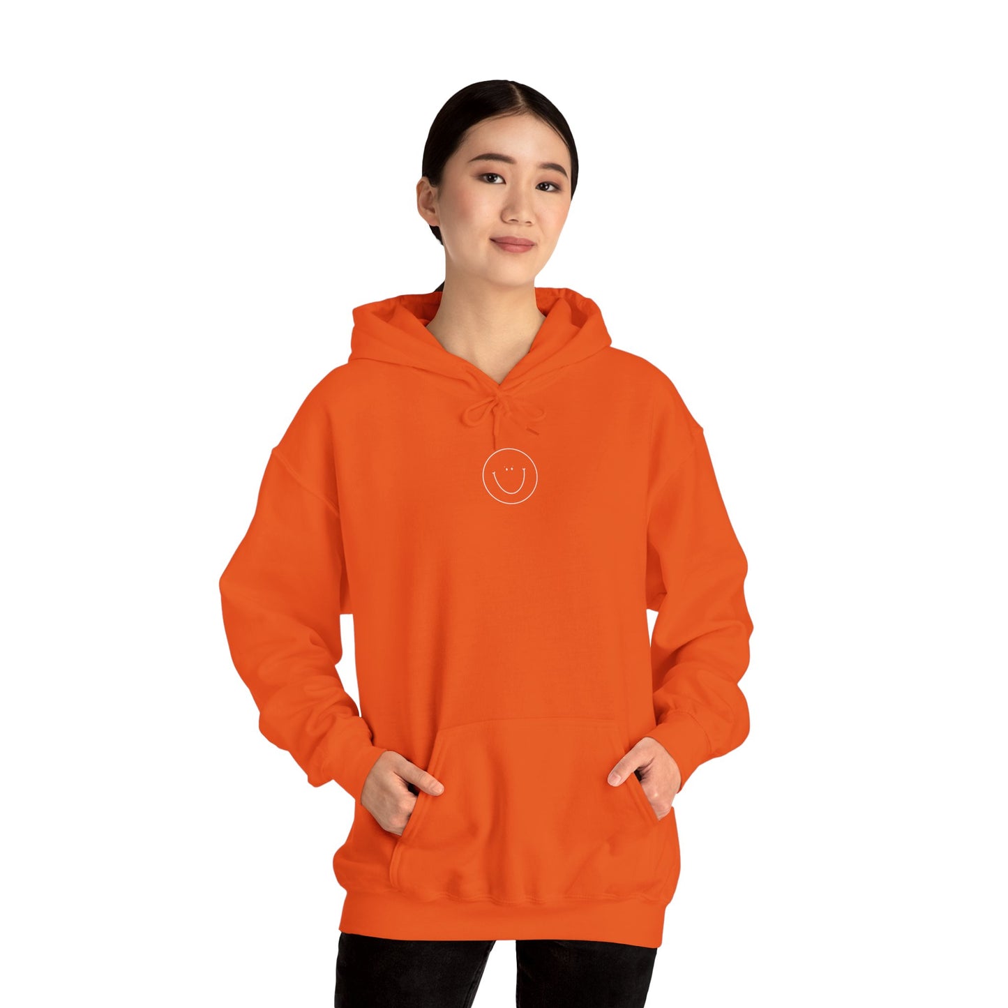 Smiley Hoodie (White Logo)