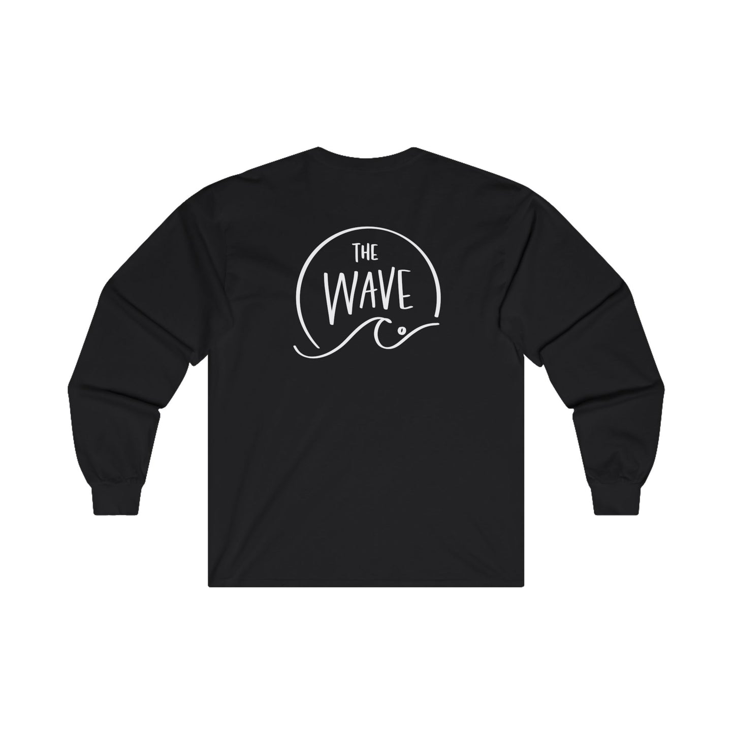 Smiley Long Sleeve Tee (White Logo)