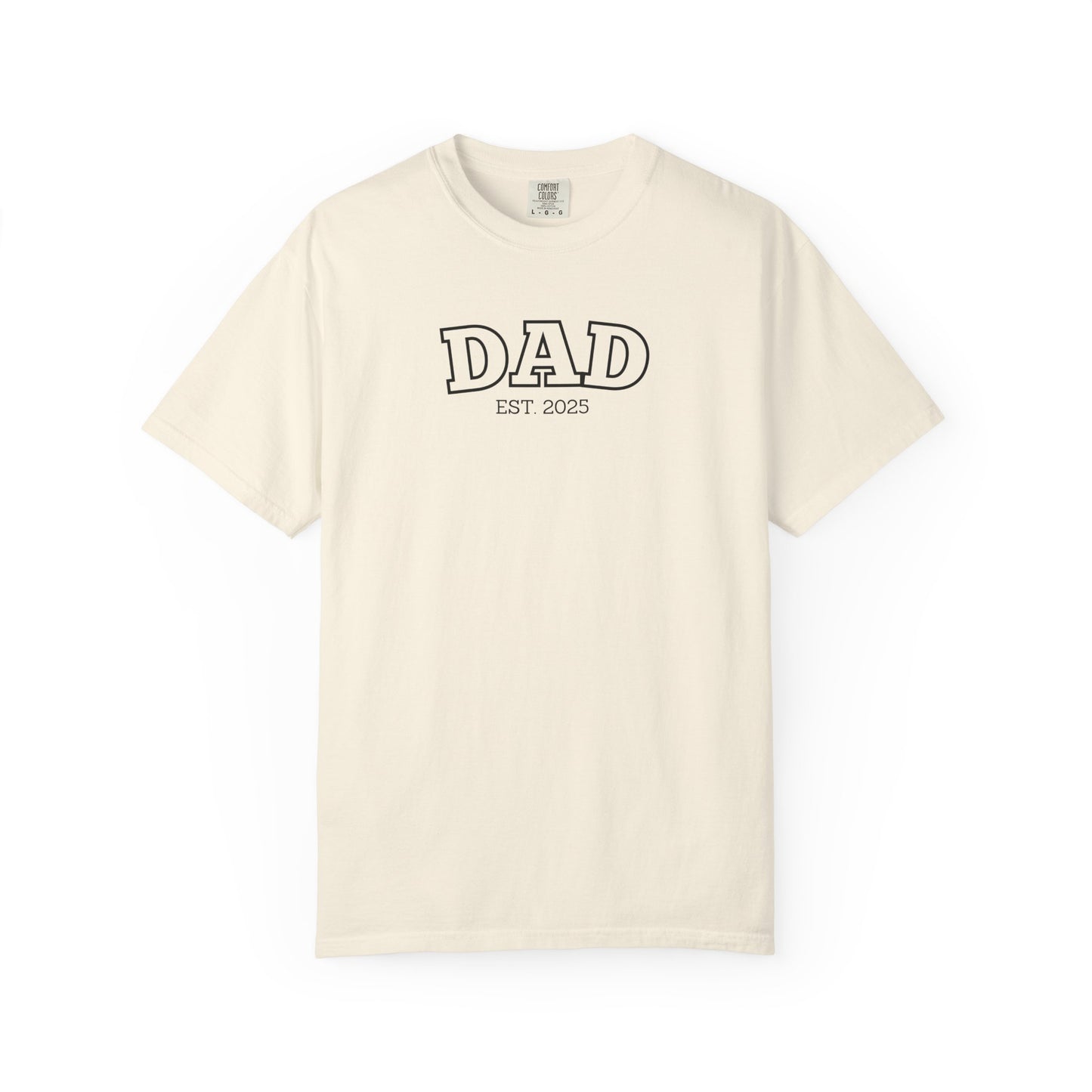 Personalized Dad T-Shirt - Black Logo
