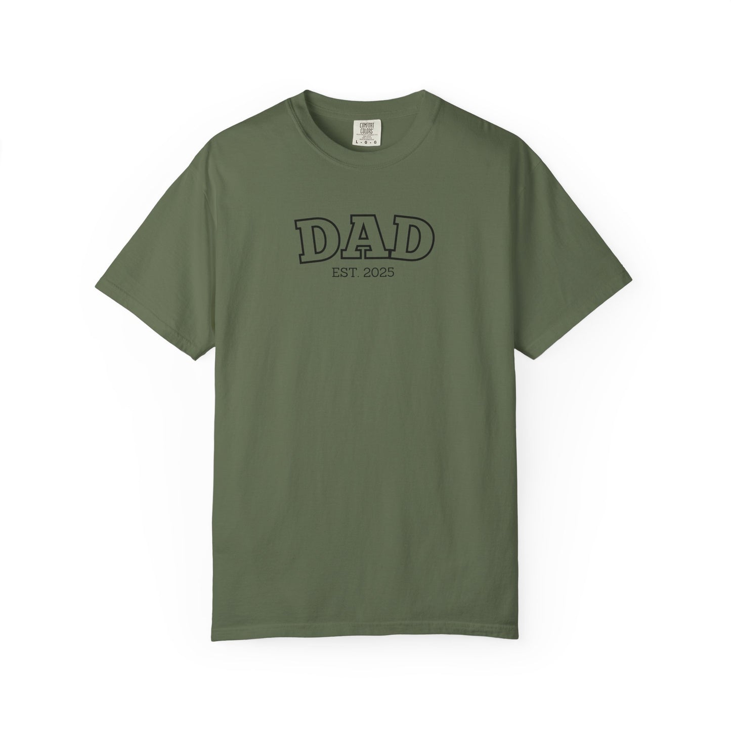 Personalized Dad T-Shirt - Black Logo