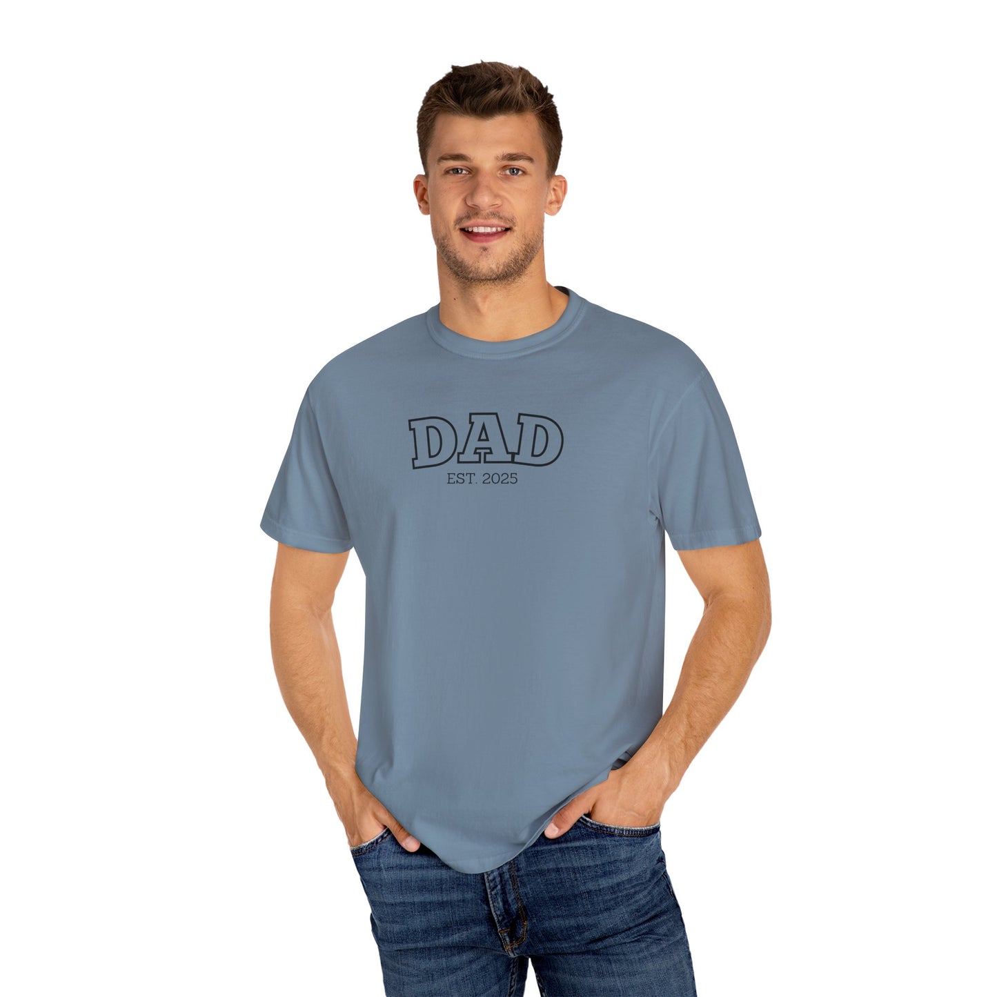 Personalized Dad T-Shirt - Black Logo
