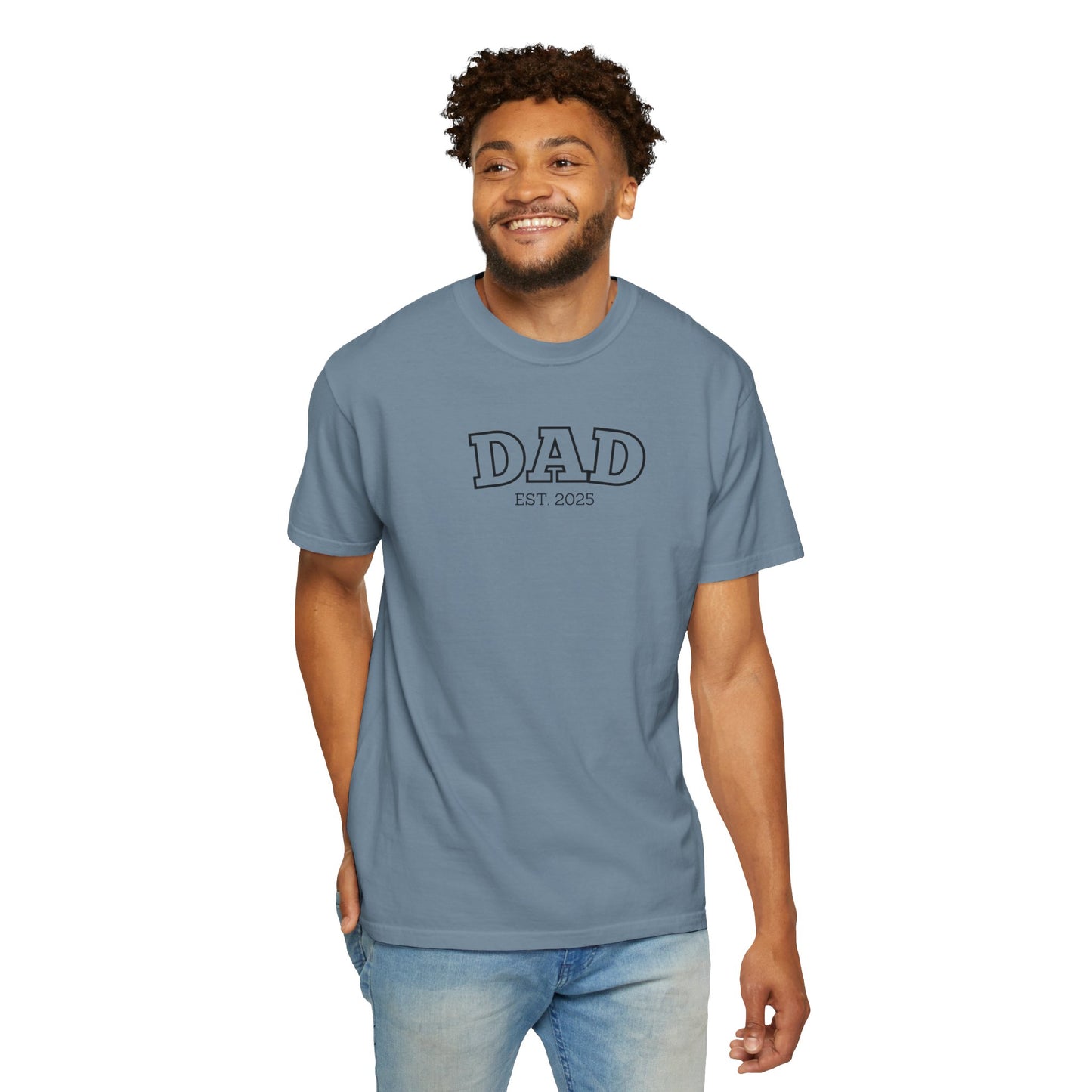 Personalized Dad T-Shirt - Black Logo