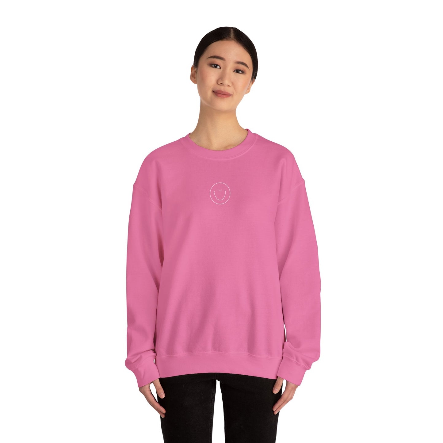 Smiley Crewneck (White Logo)