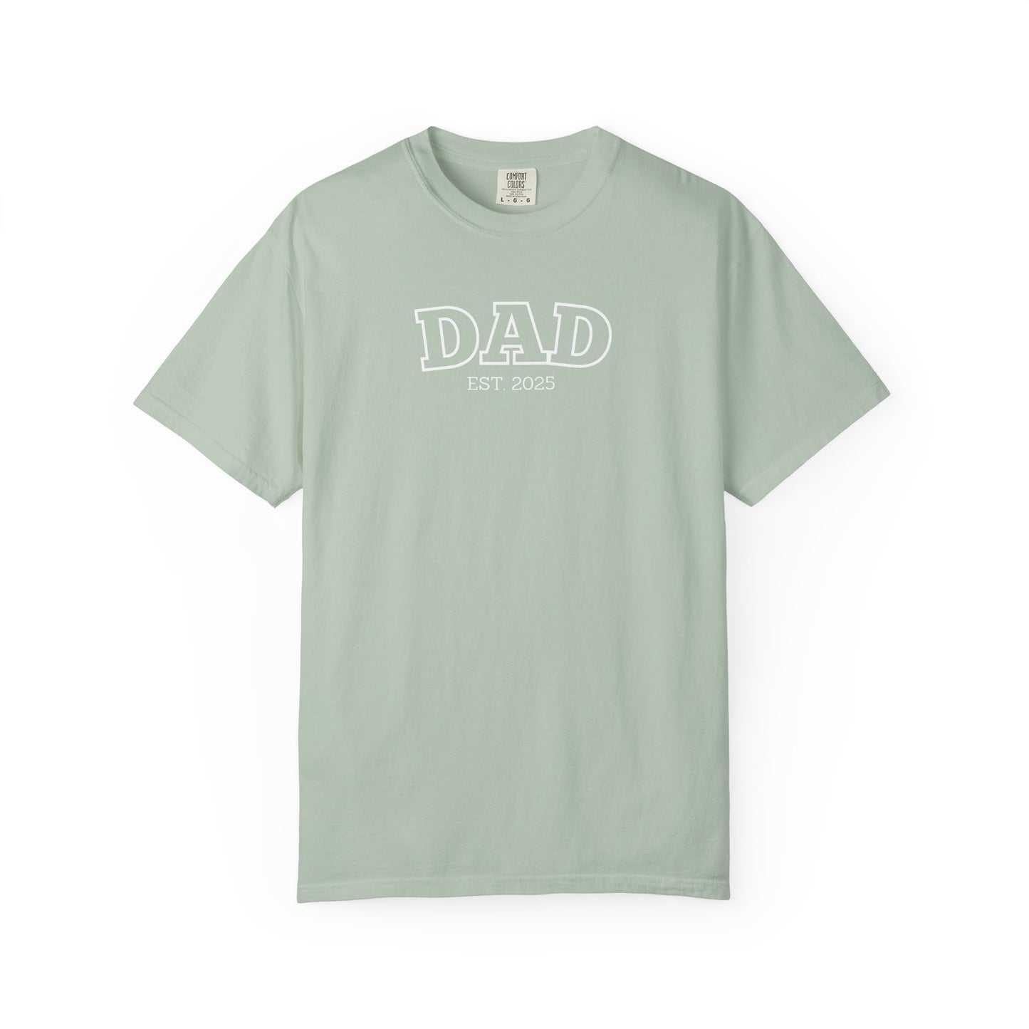 Personalized Dad T-Shirt - White Logo