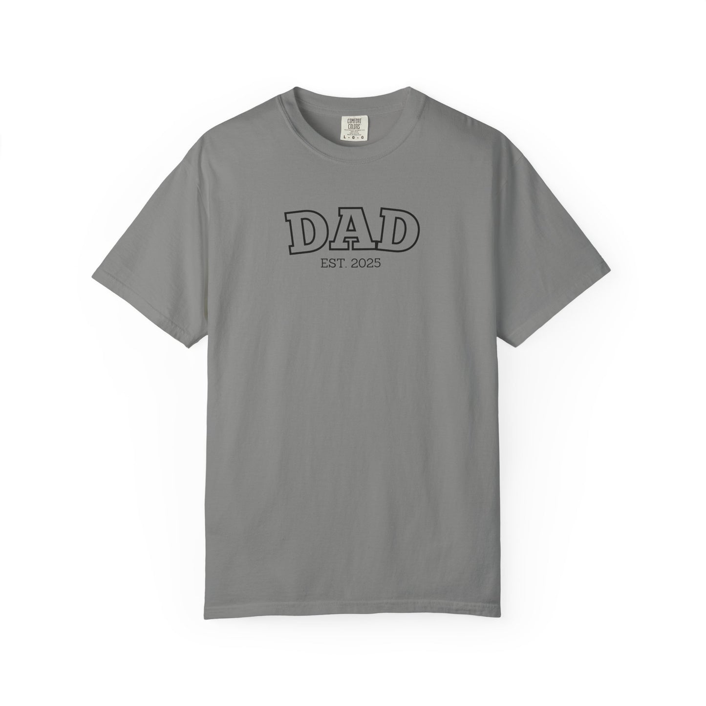 Personalized Dad T-Shirt - Black Logo