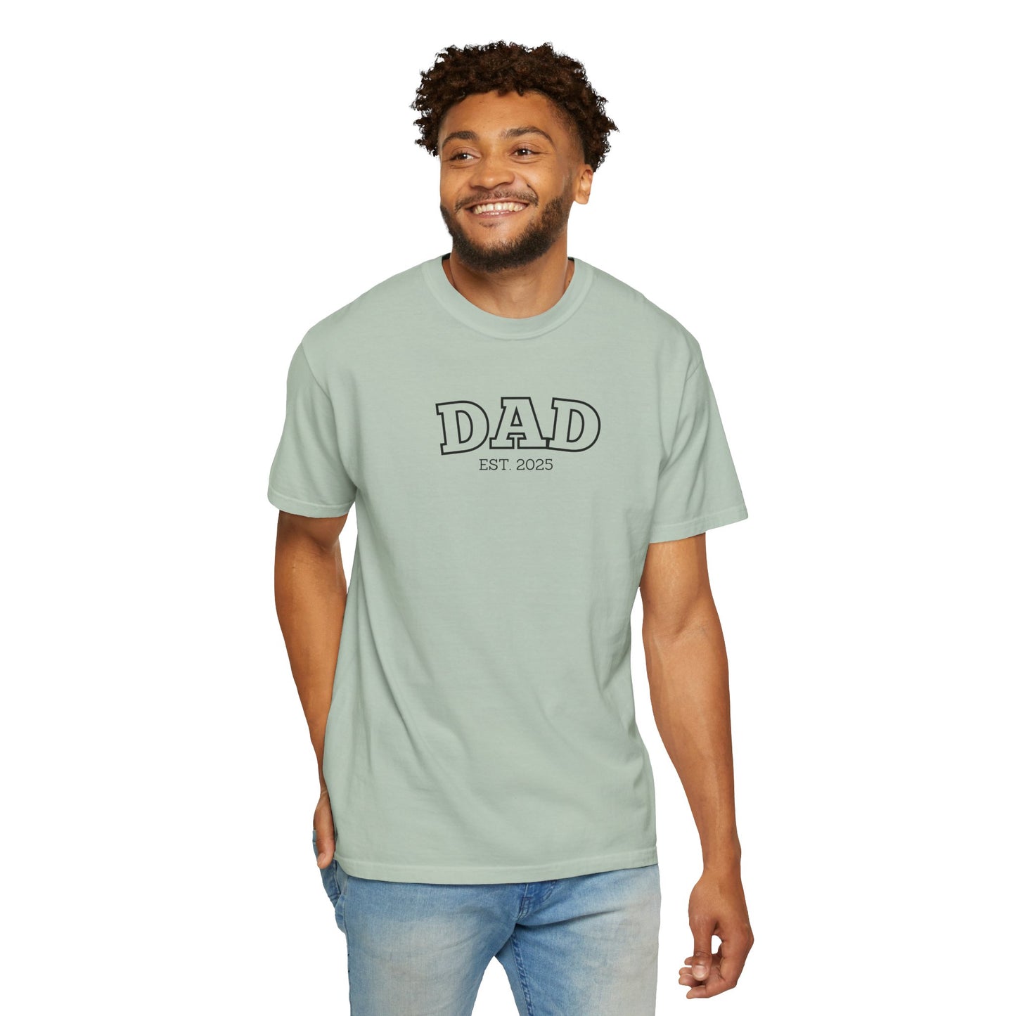 Personalized Dad T-Shirt - Black Logo