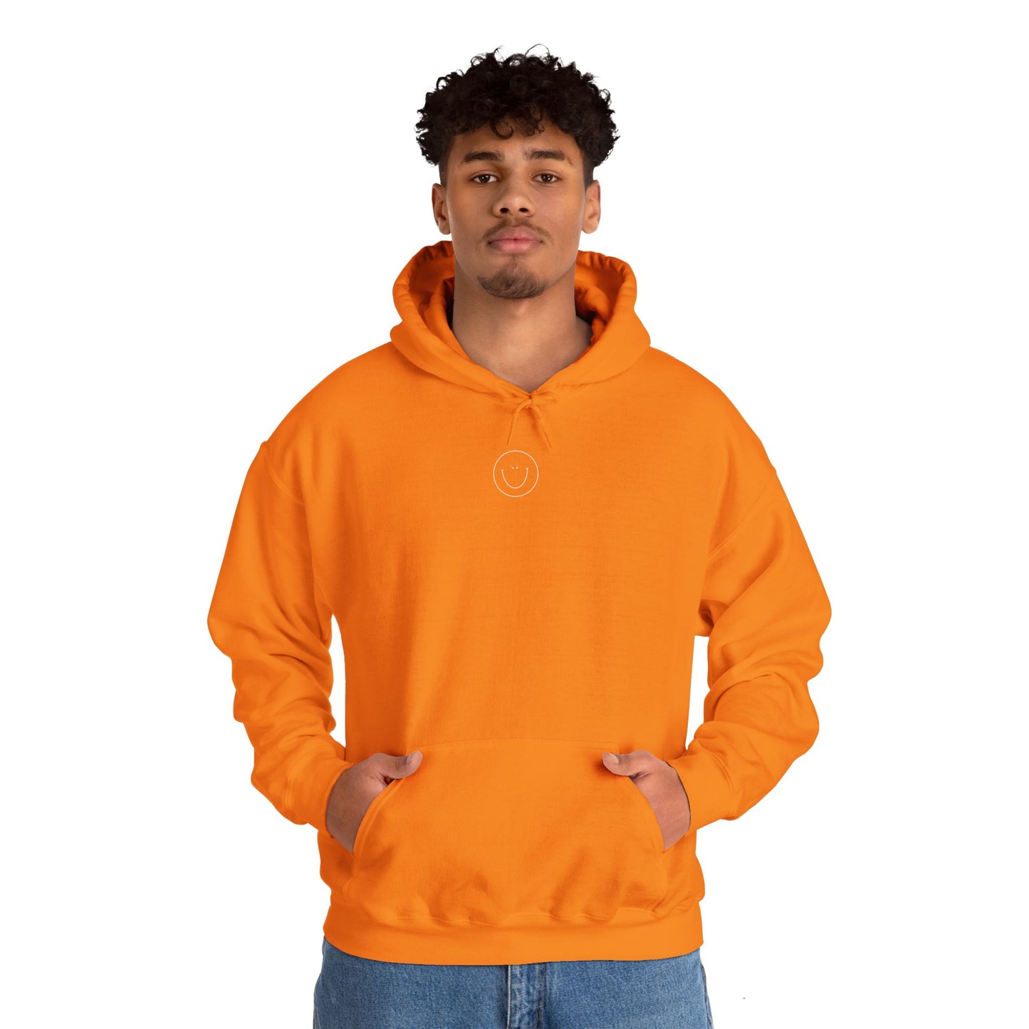Smiley Hoodie (White Logo)