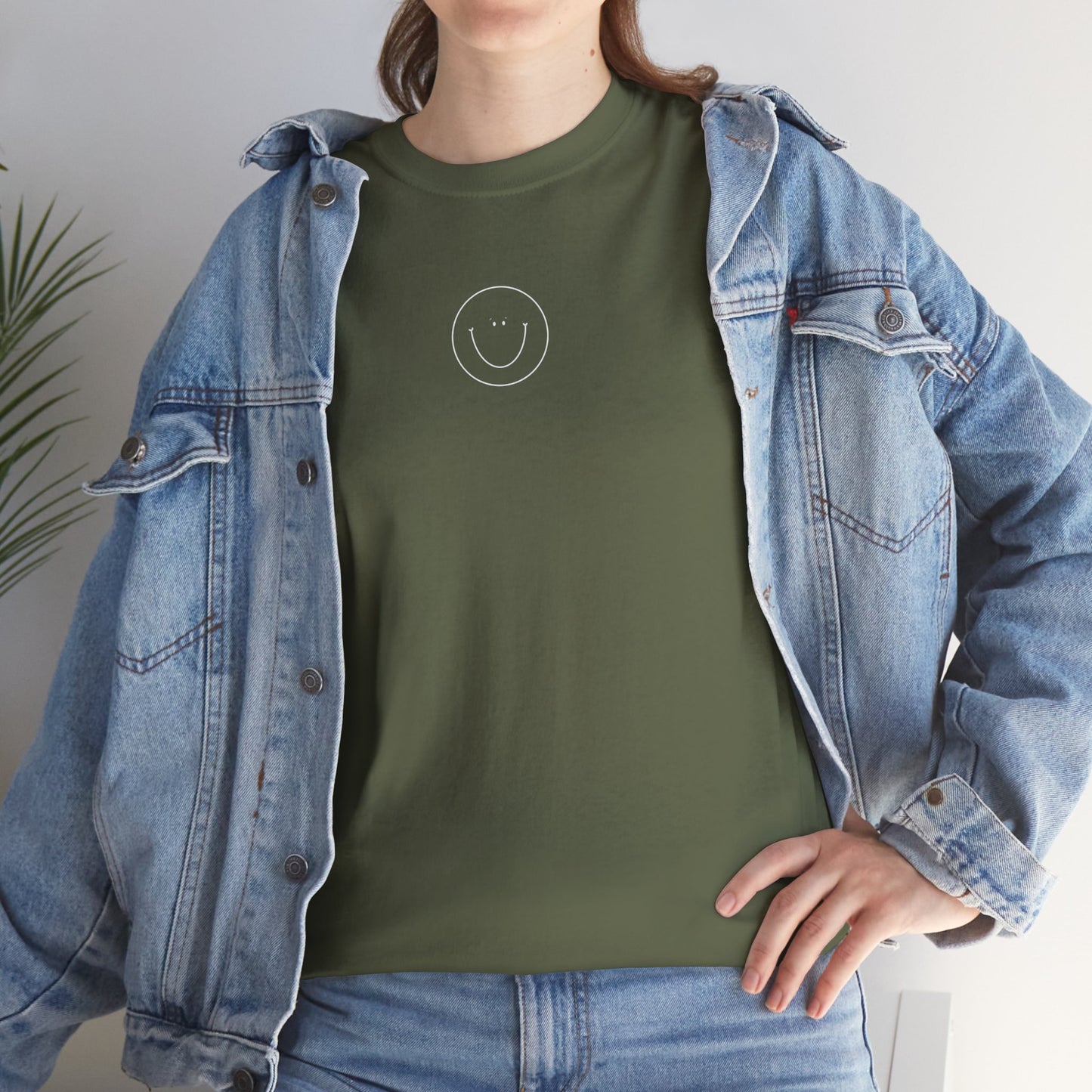 Smiley Tee (White Logo)