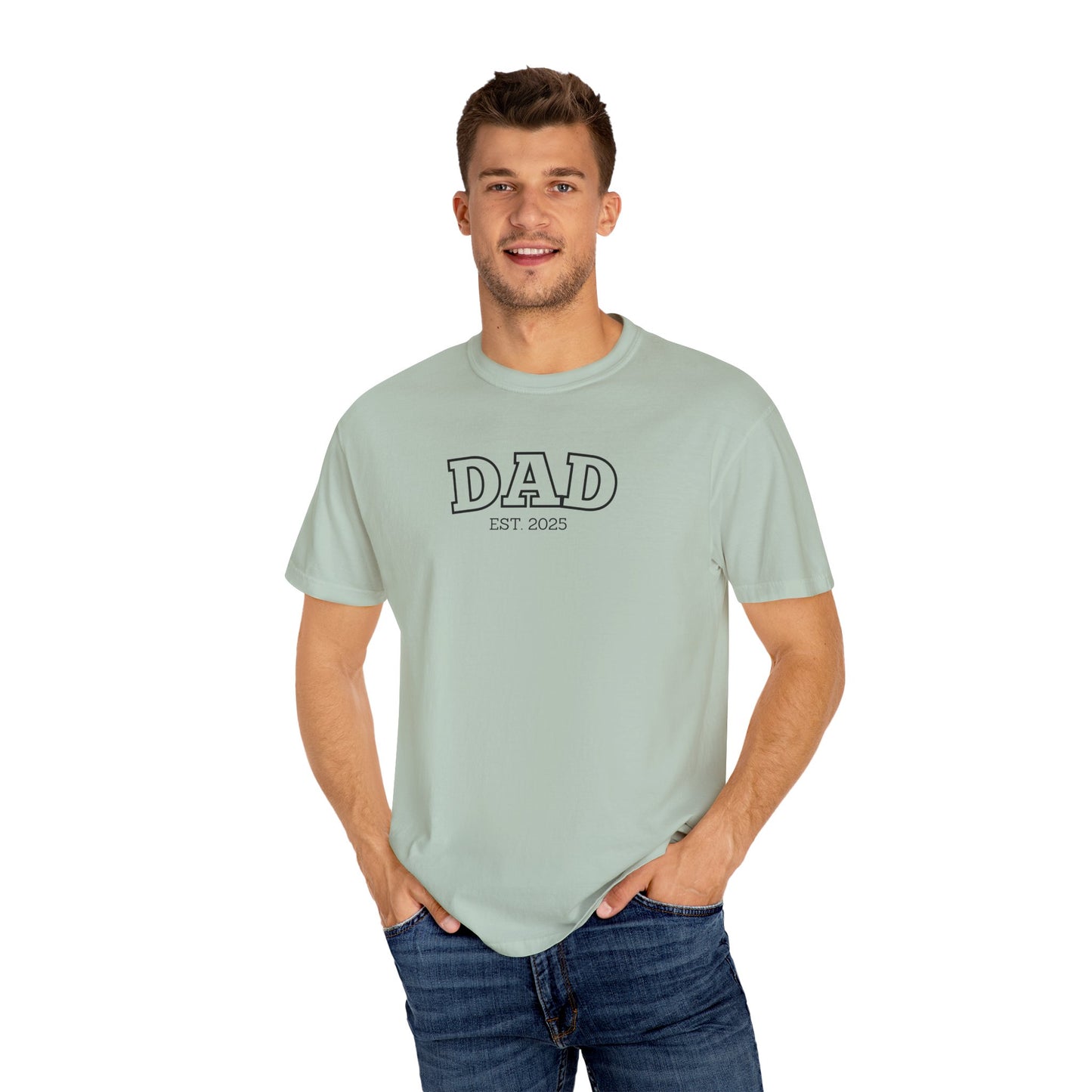 Personalized Dad T-Shirt - Black Logo