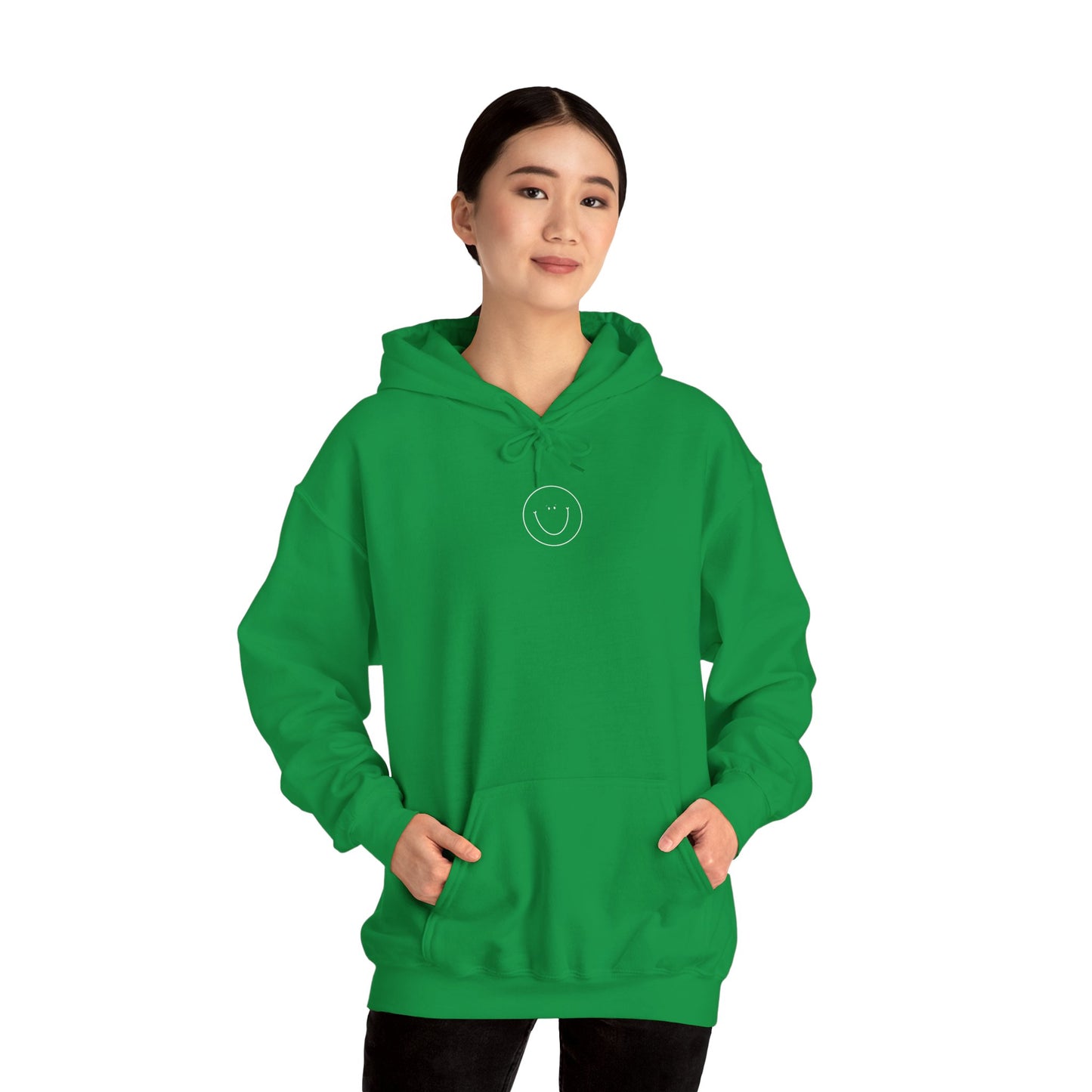 Smiley Hoodie (White Logo)