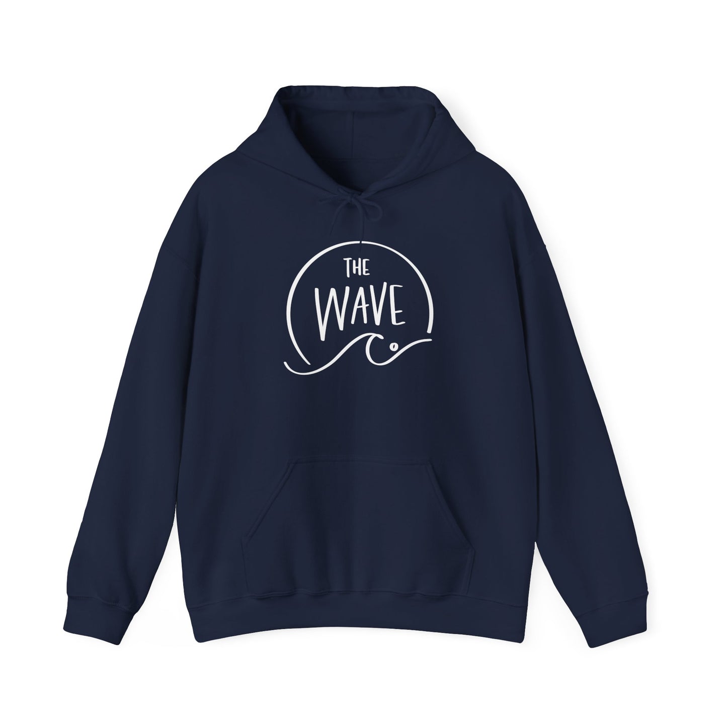 The Wave Co Hoodie (White Logo)