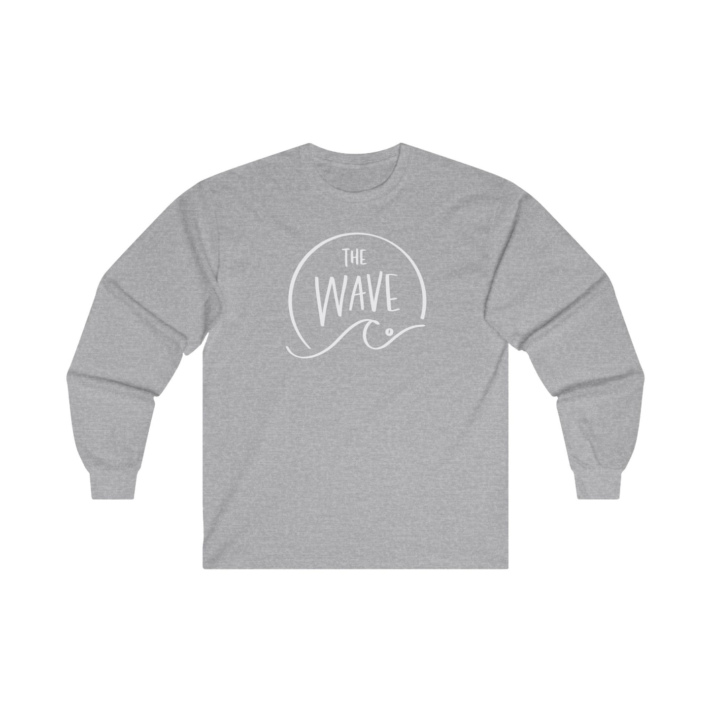 The Wave Co - Long Sleeve Tee (White Logo)
