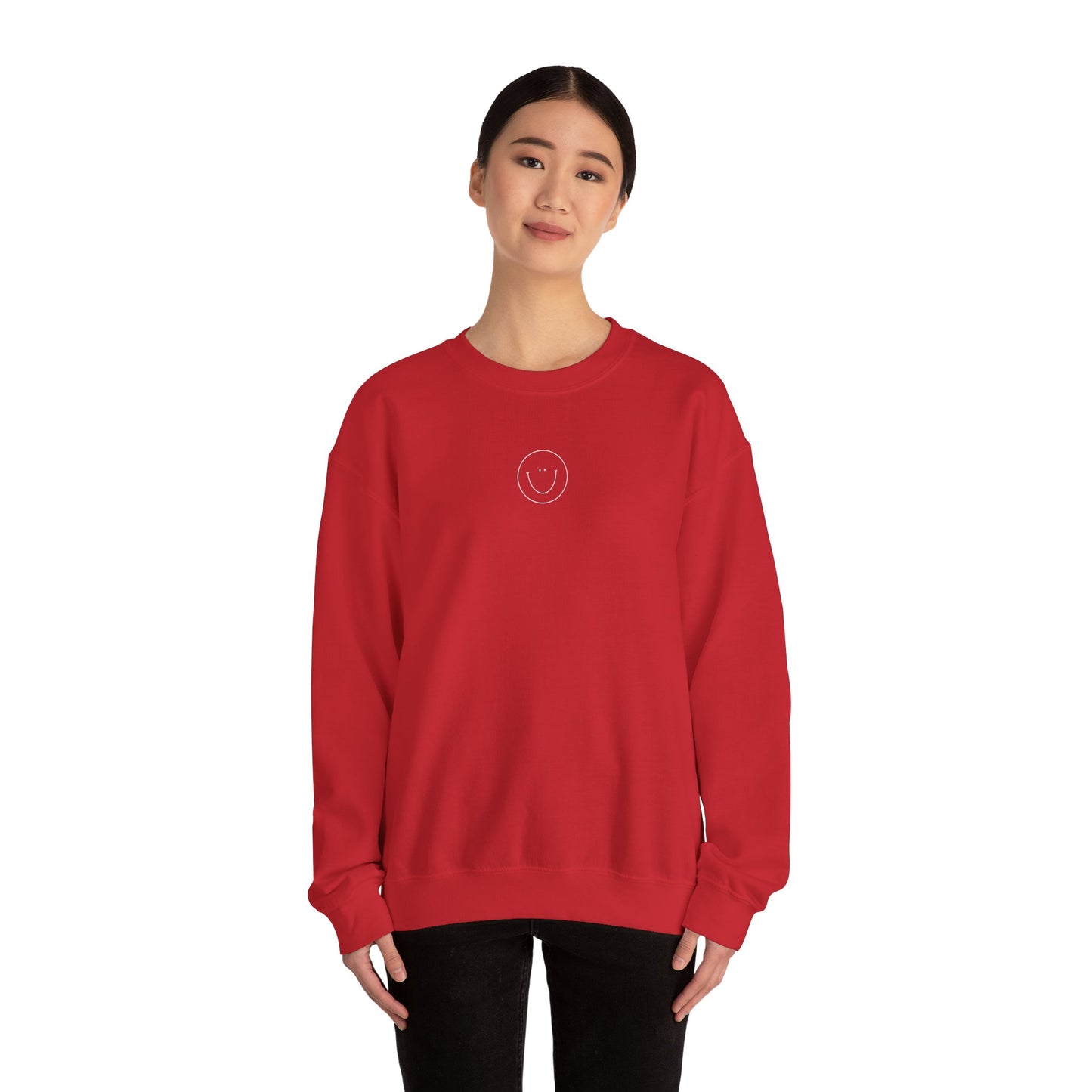 Smiley Crewneck (White Logo)