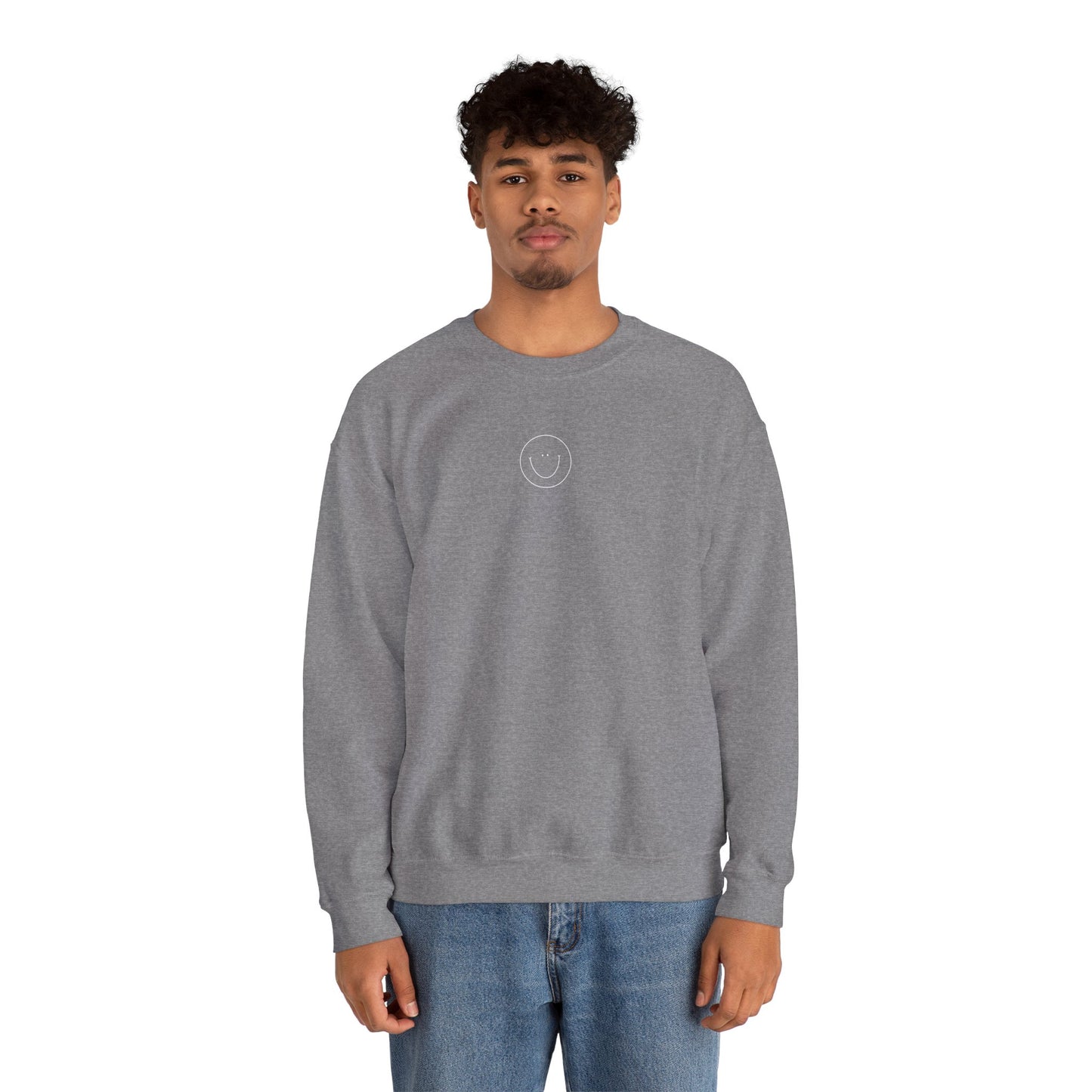Smiley Crewneck (White Logo)