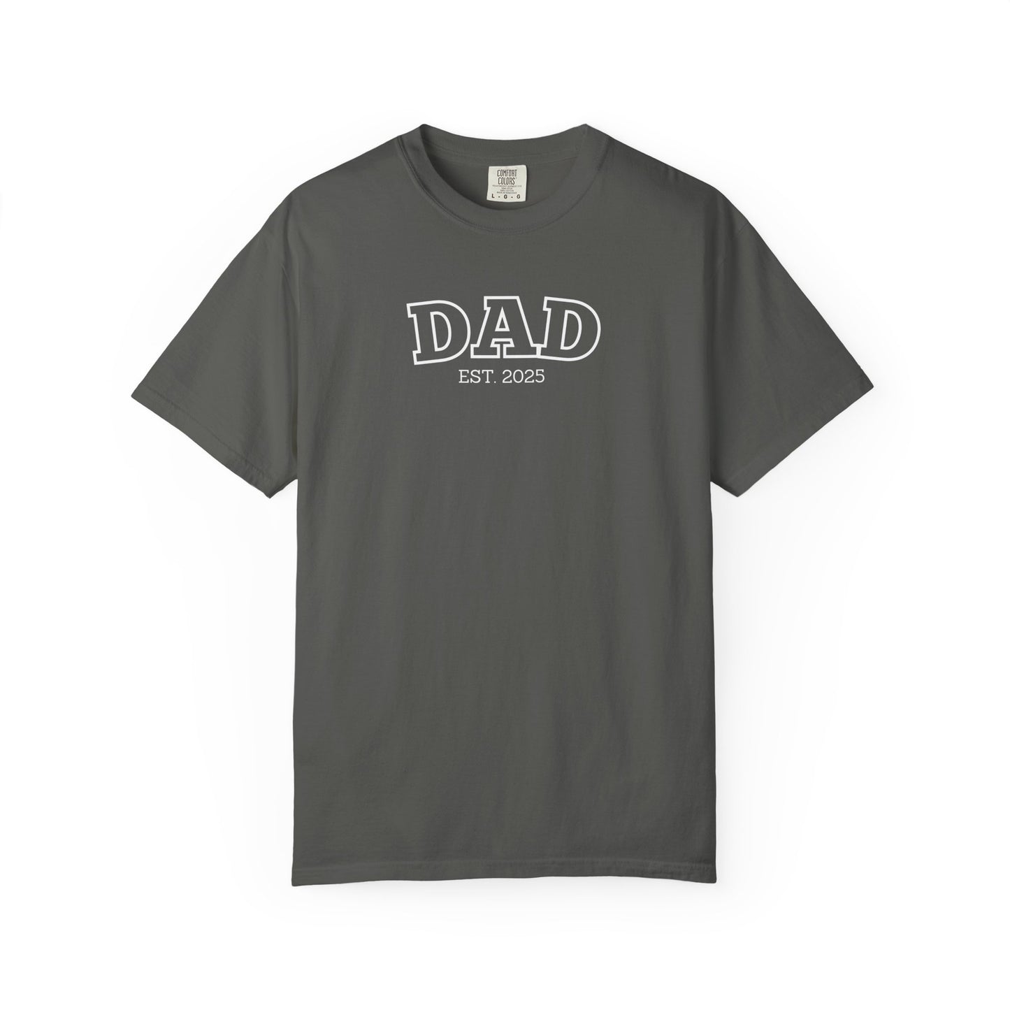 Personalized Dad T-Shirt - White Logo