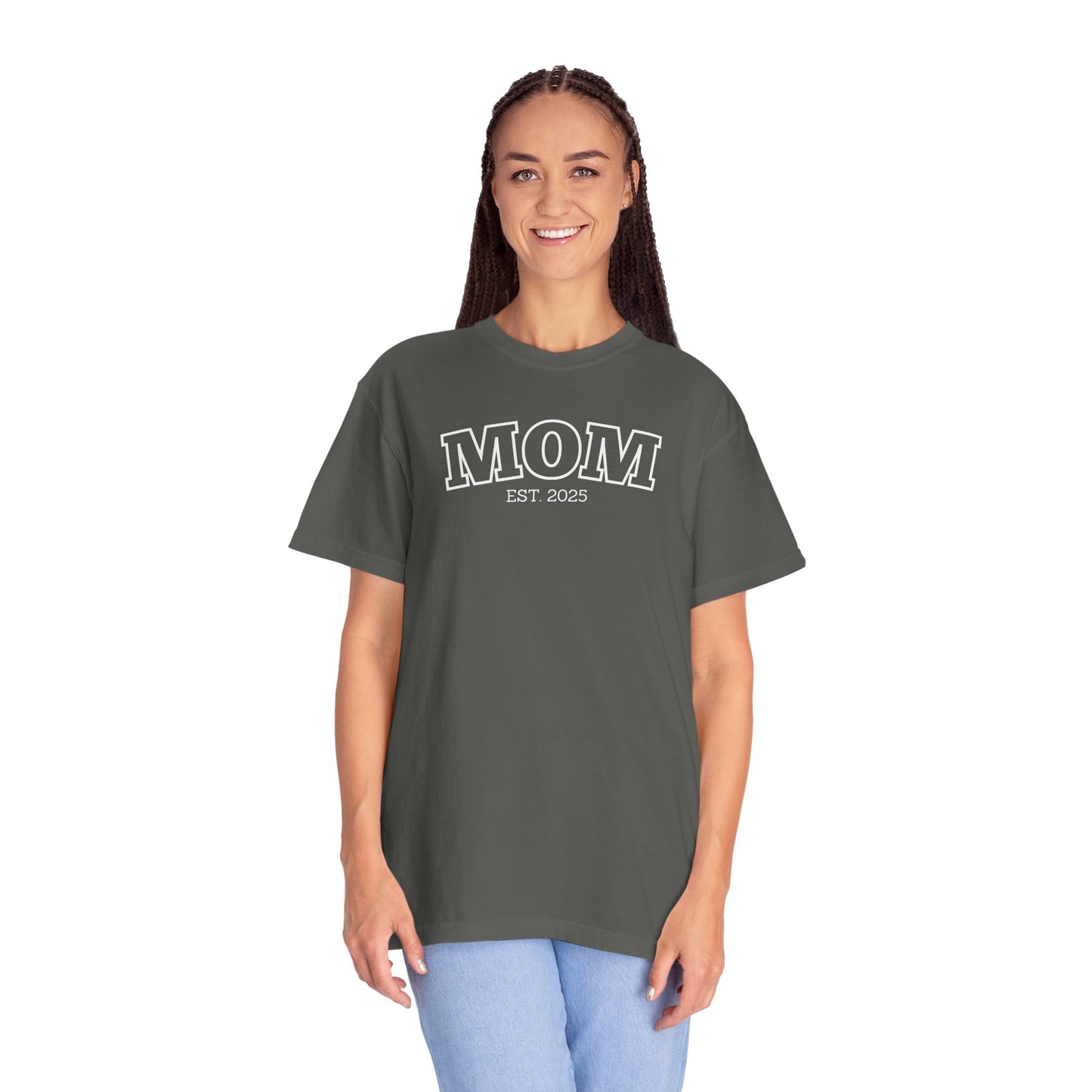 Personalized Mom T-shirt - White Logo