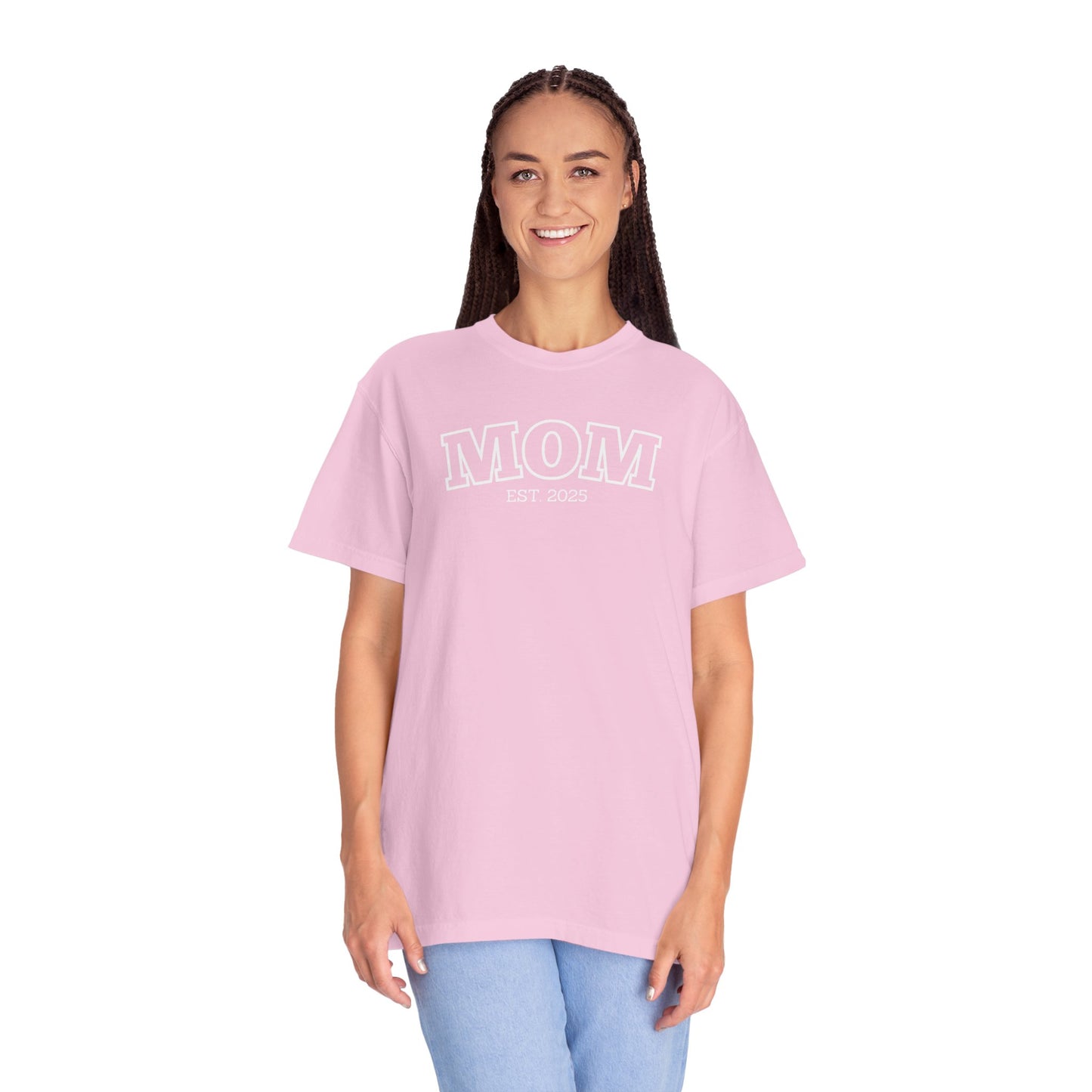 Personalized Mom T-shirt - White Logo
