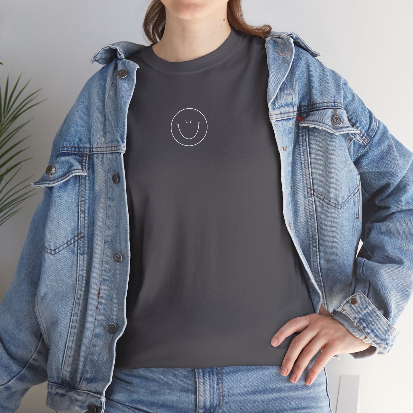 Smiley Tee (White Logo)