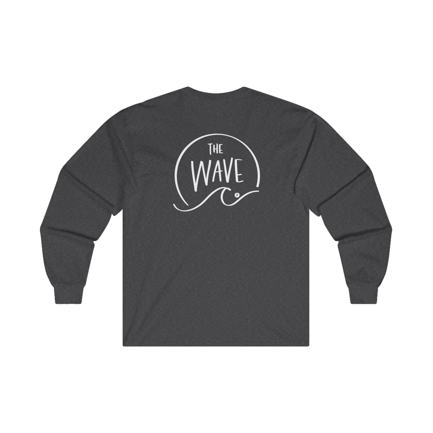 Smiley Long Sleeve Tee (White Logo)