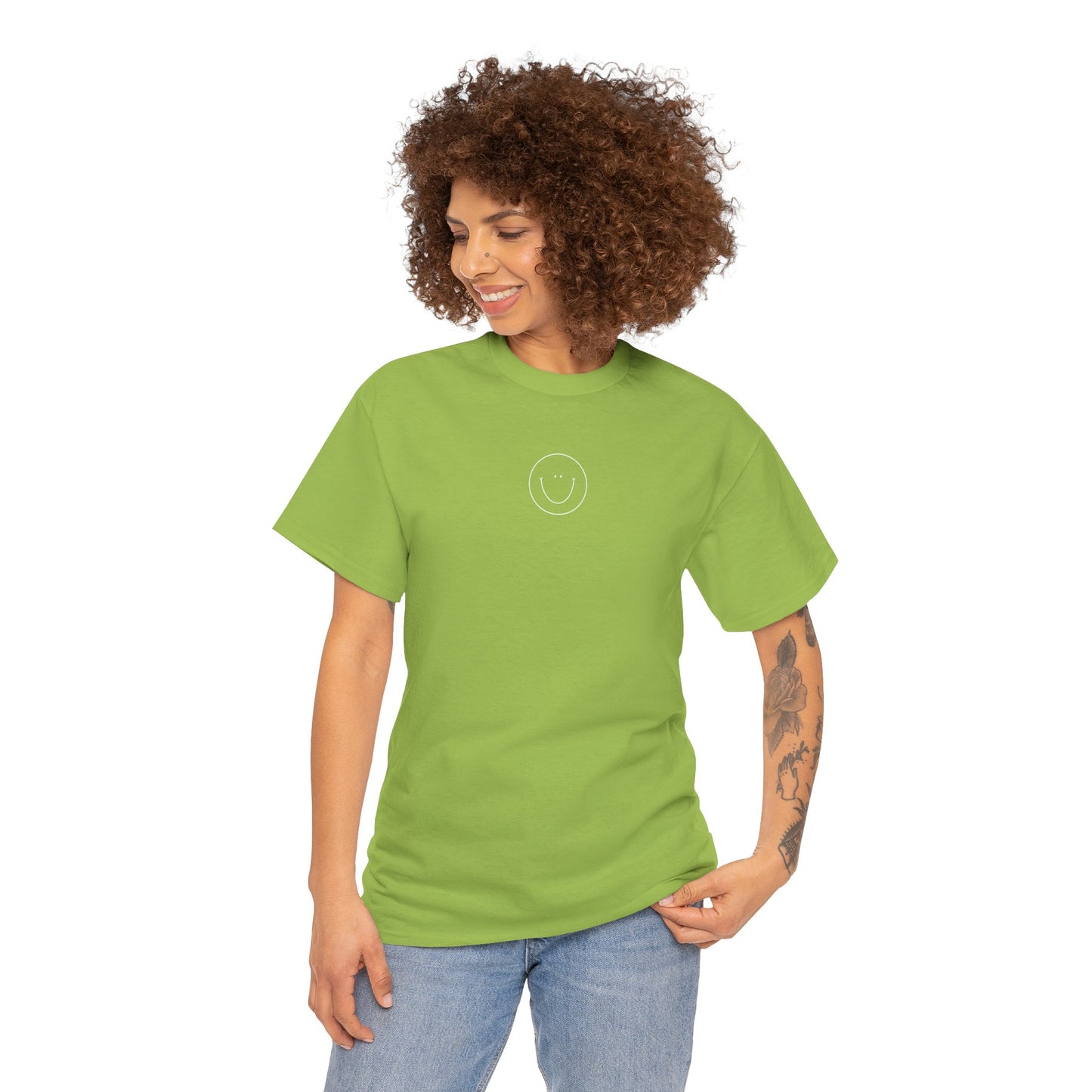 Smiley Tee (White Logo)