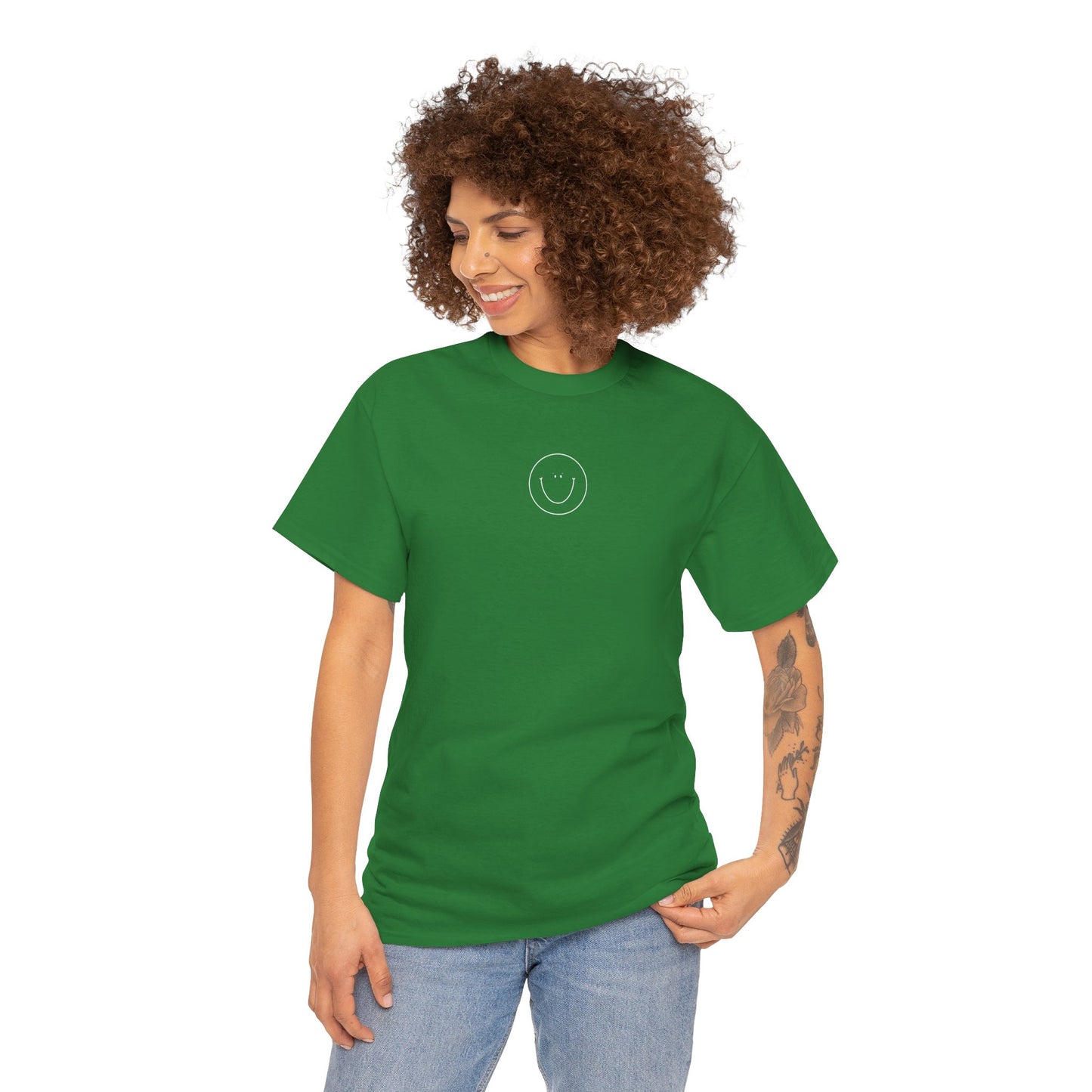 Smiley Tee (White Logo)