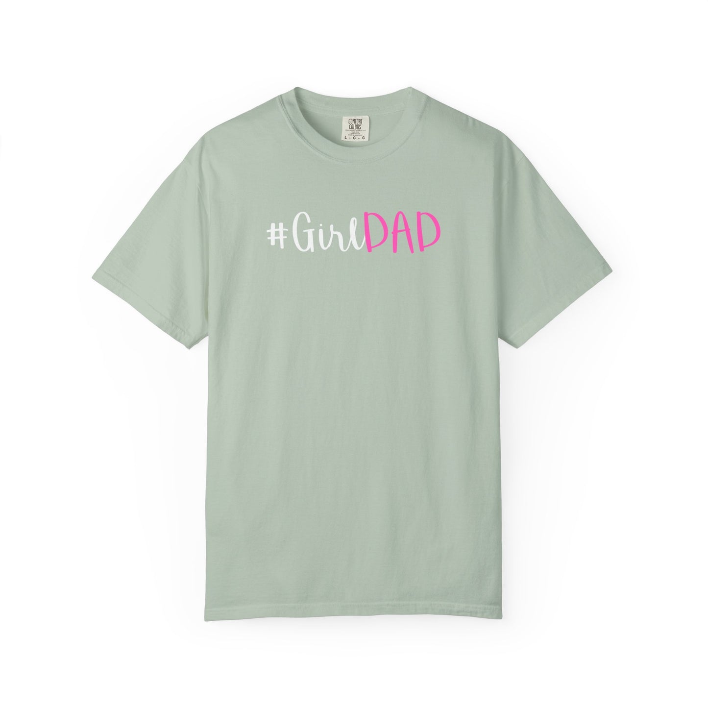 #GirlDad T-shirt - White Logo