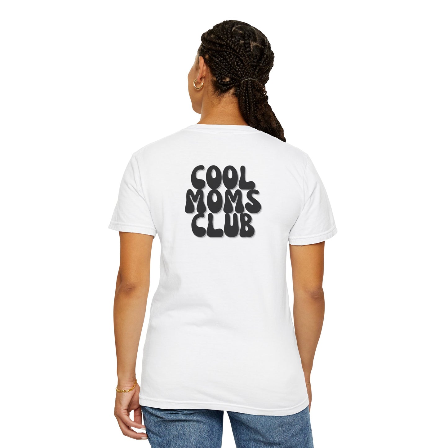 Cool Moms Club T-Shirt - Black Logo