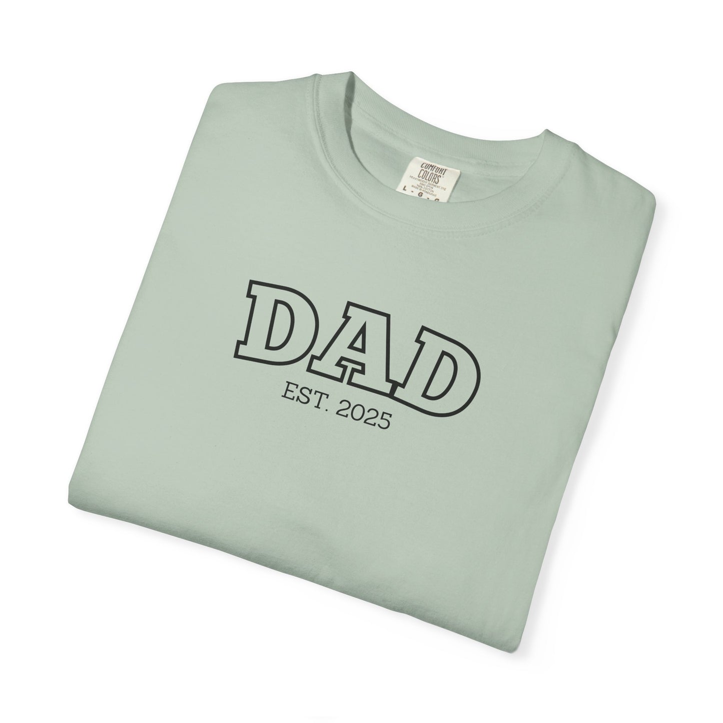 Personalized Dad T-Shirt - Black Logo