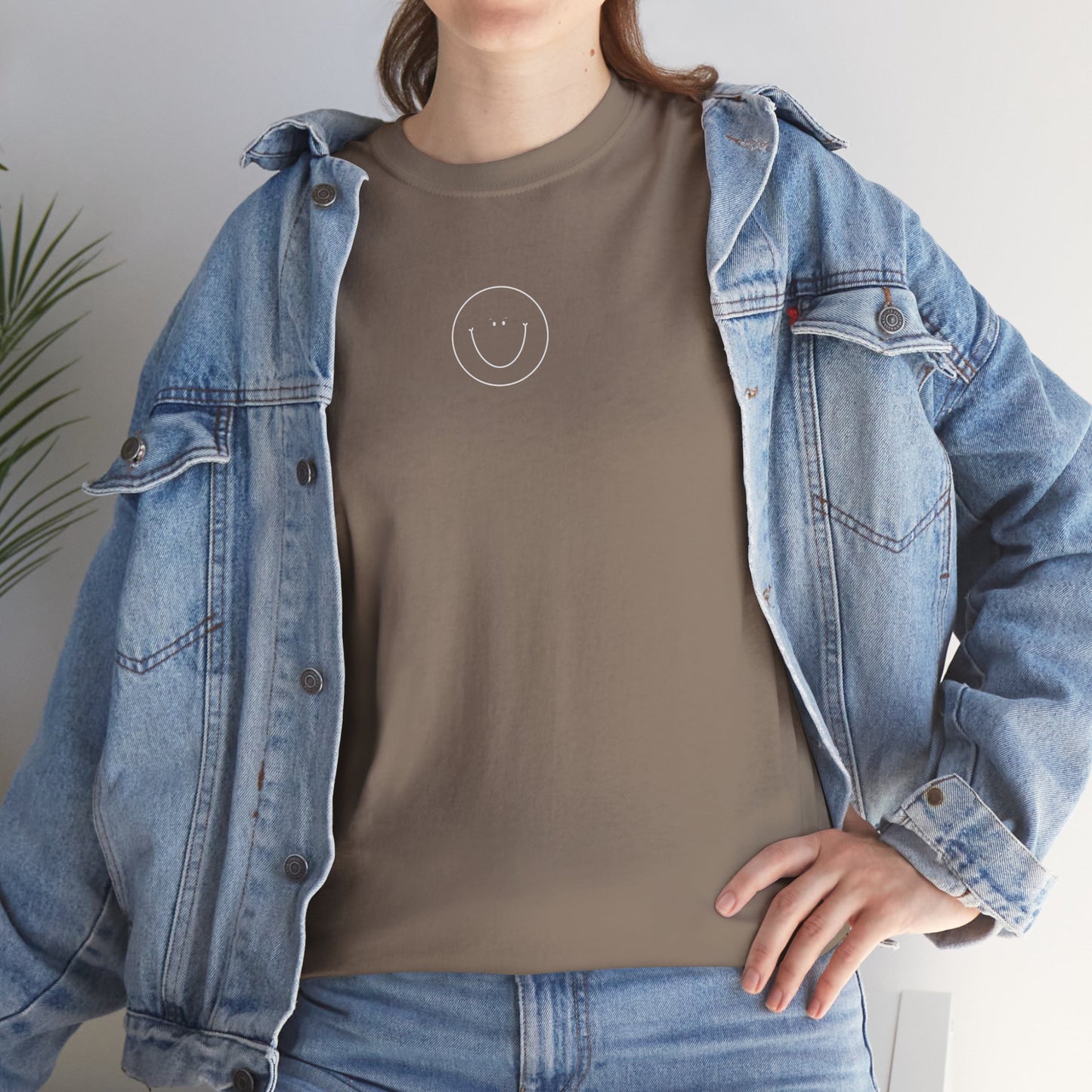 Smiley Tee (White Logo)