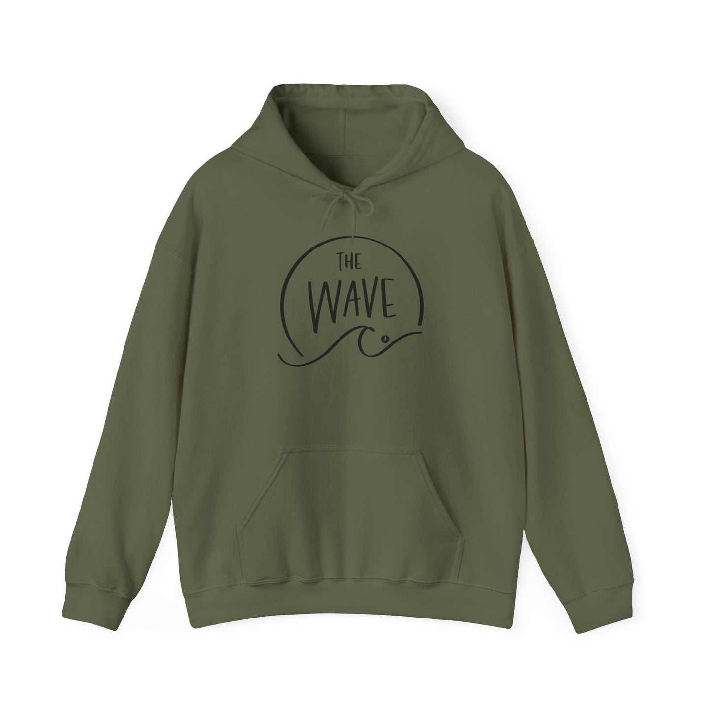 The Wave Co Hoodie (Black Logo)
