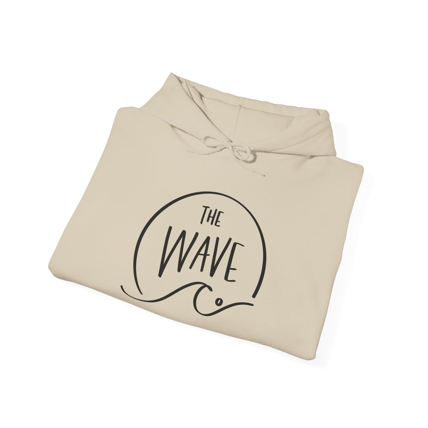 The Wave Co Hoodie (Black Logo)