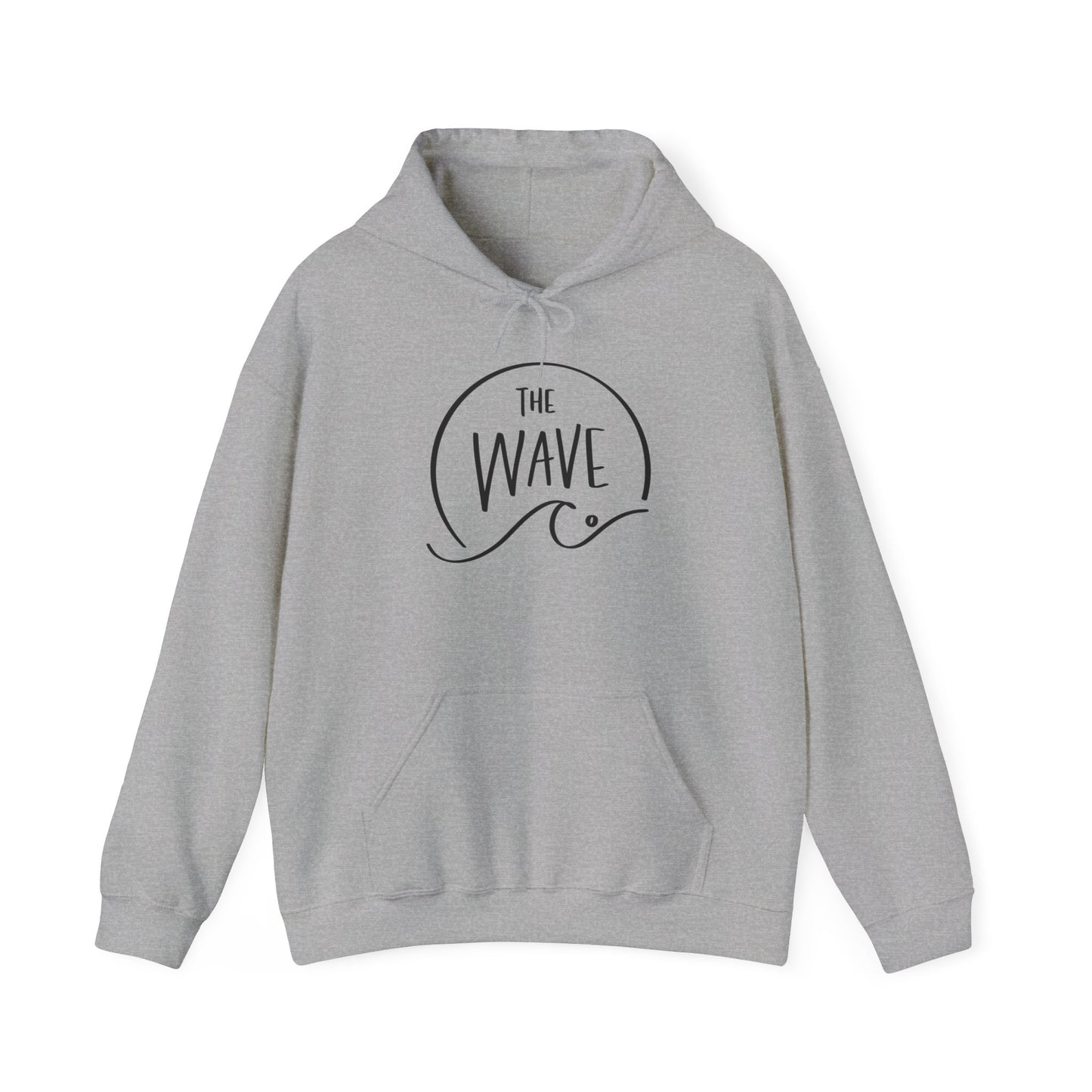 The Wave Co Hoodie (Black Logo)