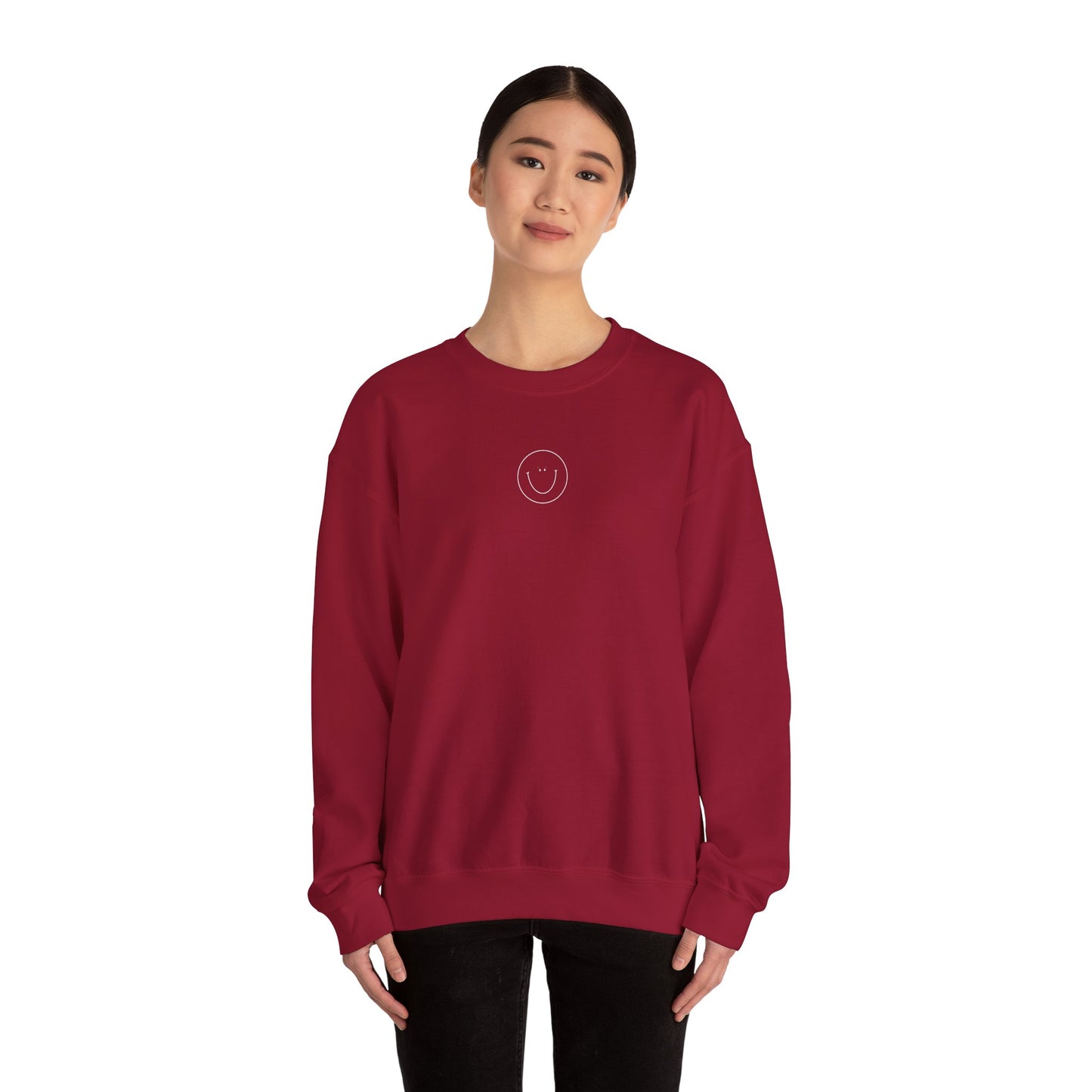 Smiley Crewneck (White Logo)