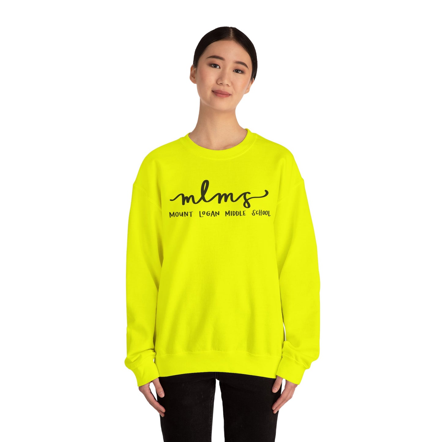 MLMS Crewneck - (Black Logo)
