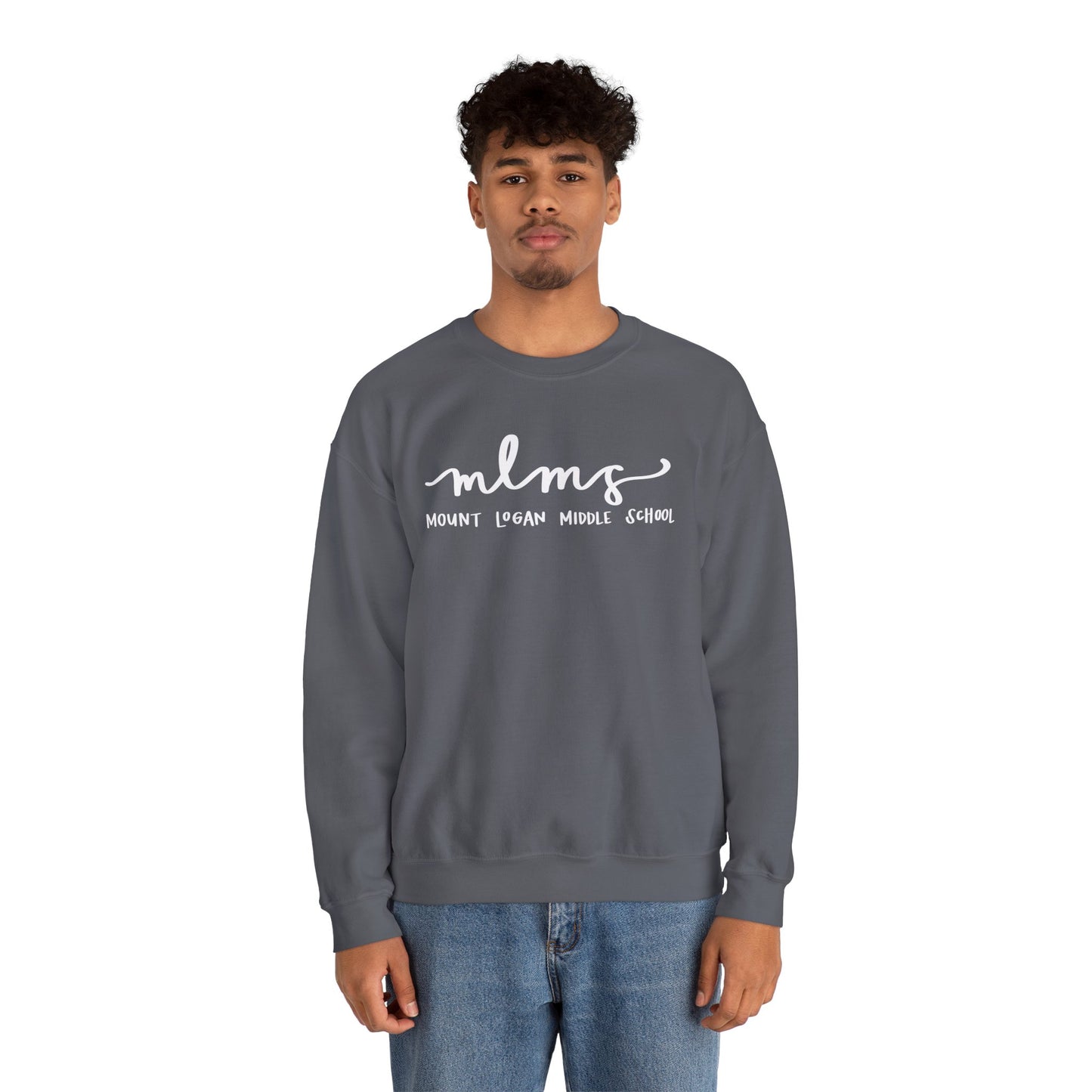 MLMS Crewneck - (White Logo)