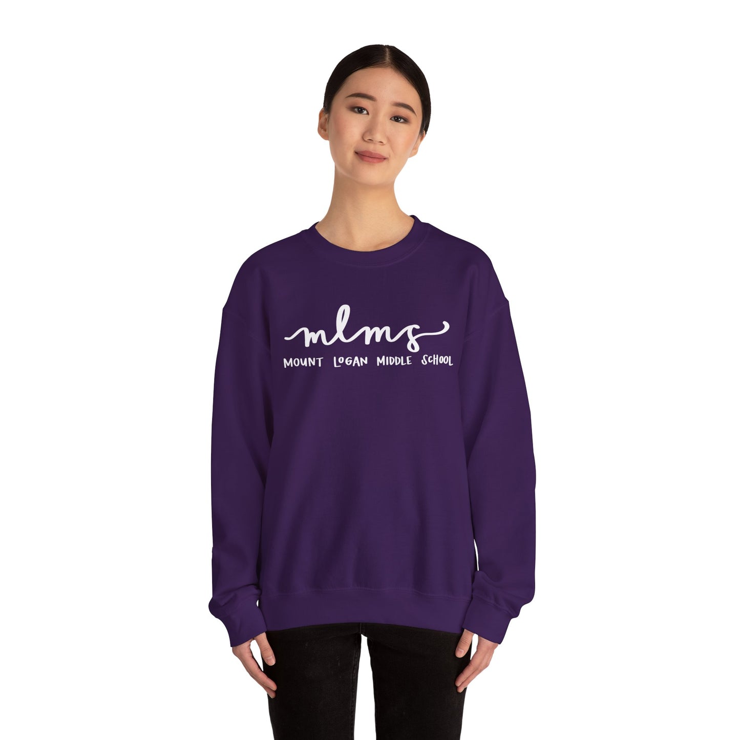 MLMS Crewneck - (White Logo)