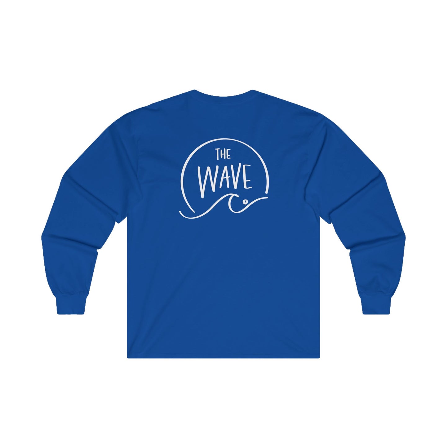 Smiley Long Sleeve Tee (White Logo)